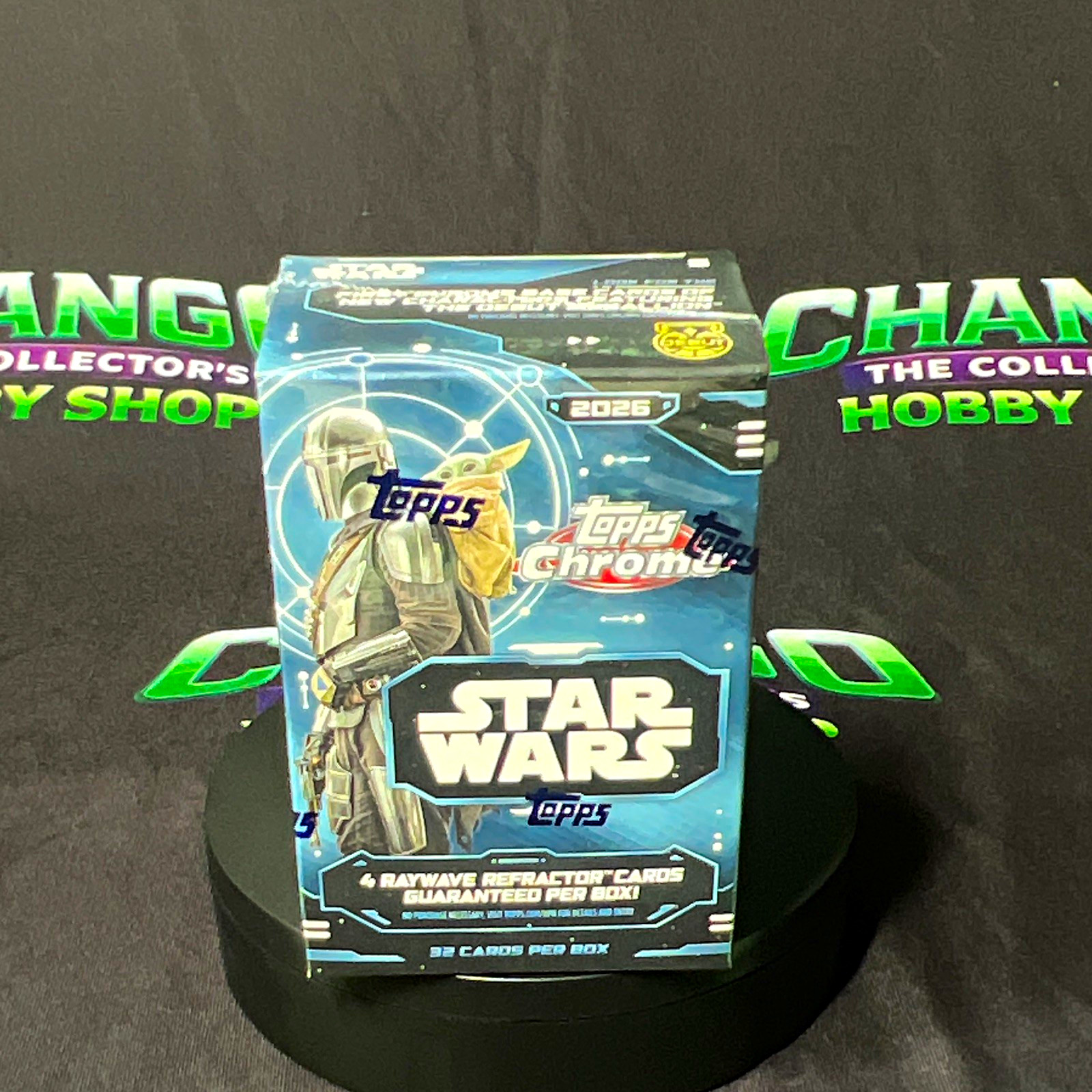 Topps 2026 Topps Chrome Star Wars Sealed Blaster Box