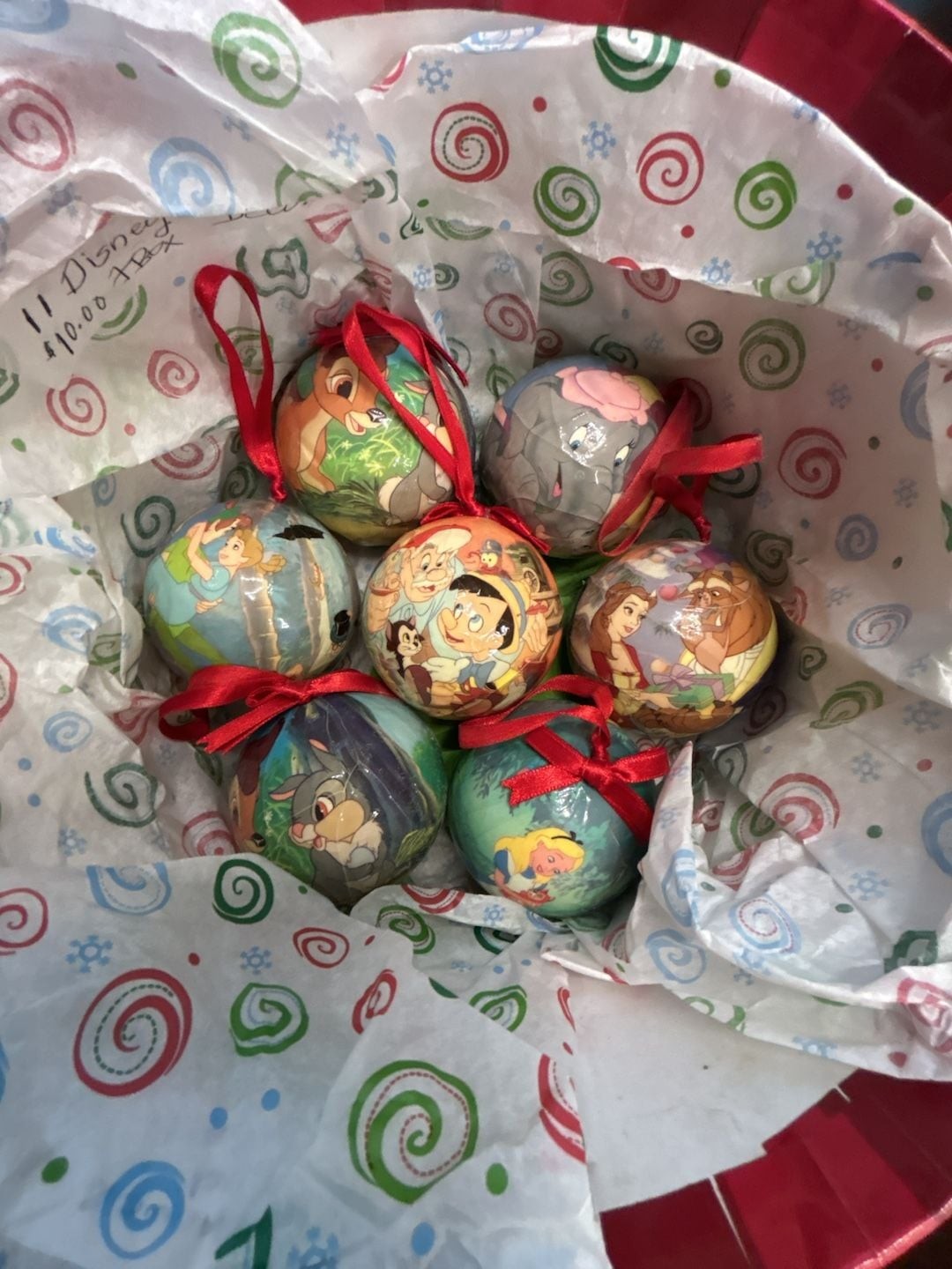 11 Vtg Disney Store 1999 Ornaments A Christmas To Remember In Original Box