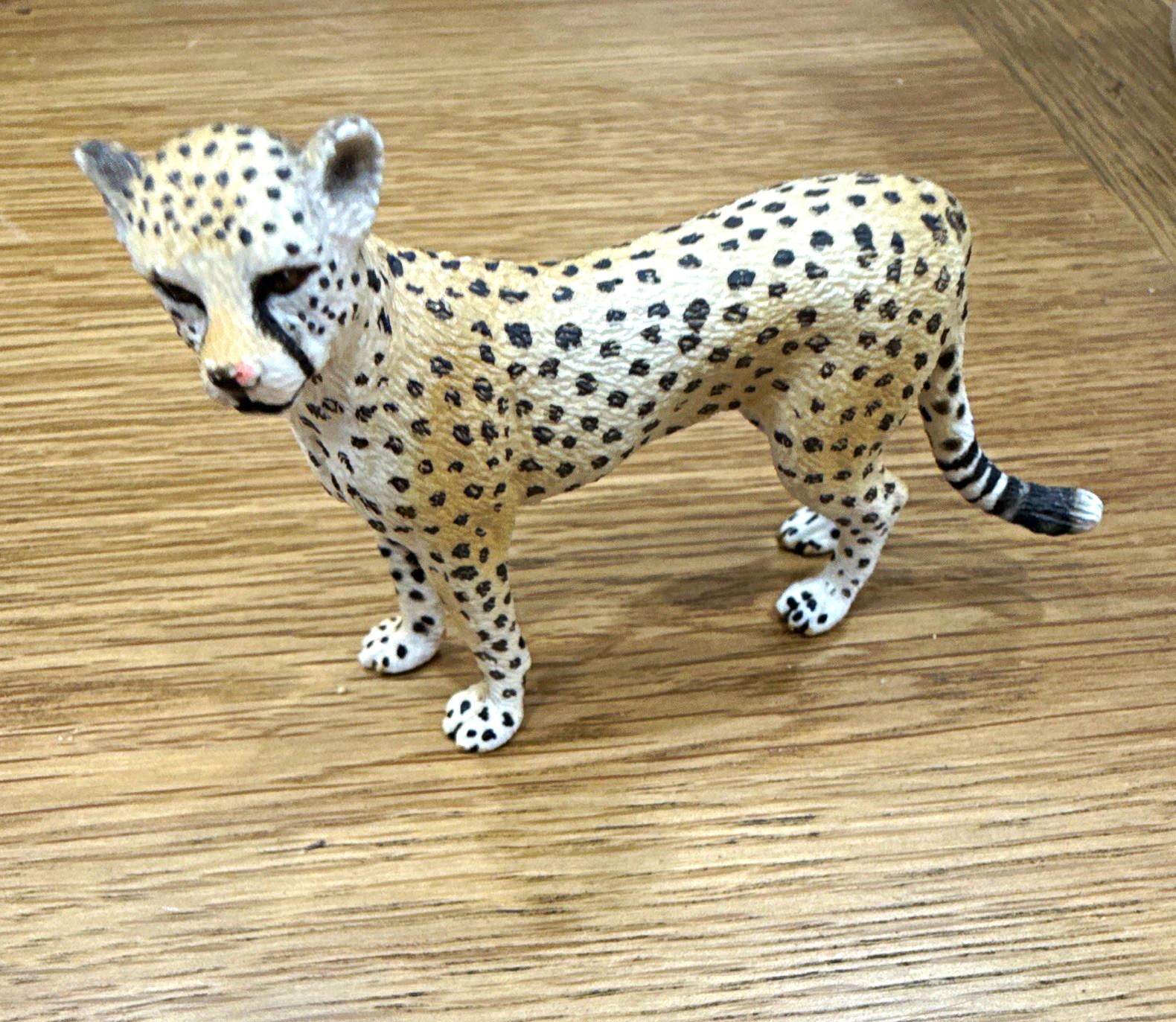Vintage Schleich Cheetah Figure Retired Wildlife Big Cat Animal Figurine