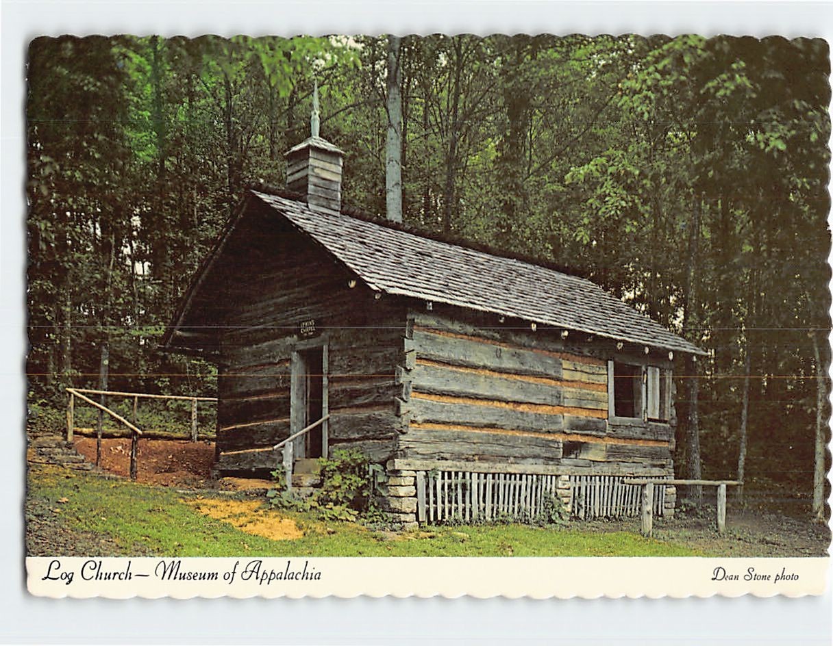 Log Church Museum of Appalachia Norris Tennessee USA G-51856