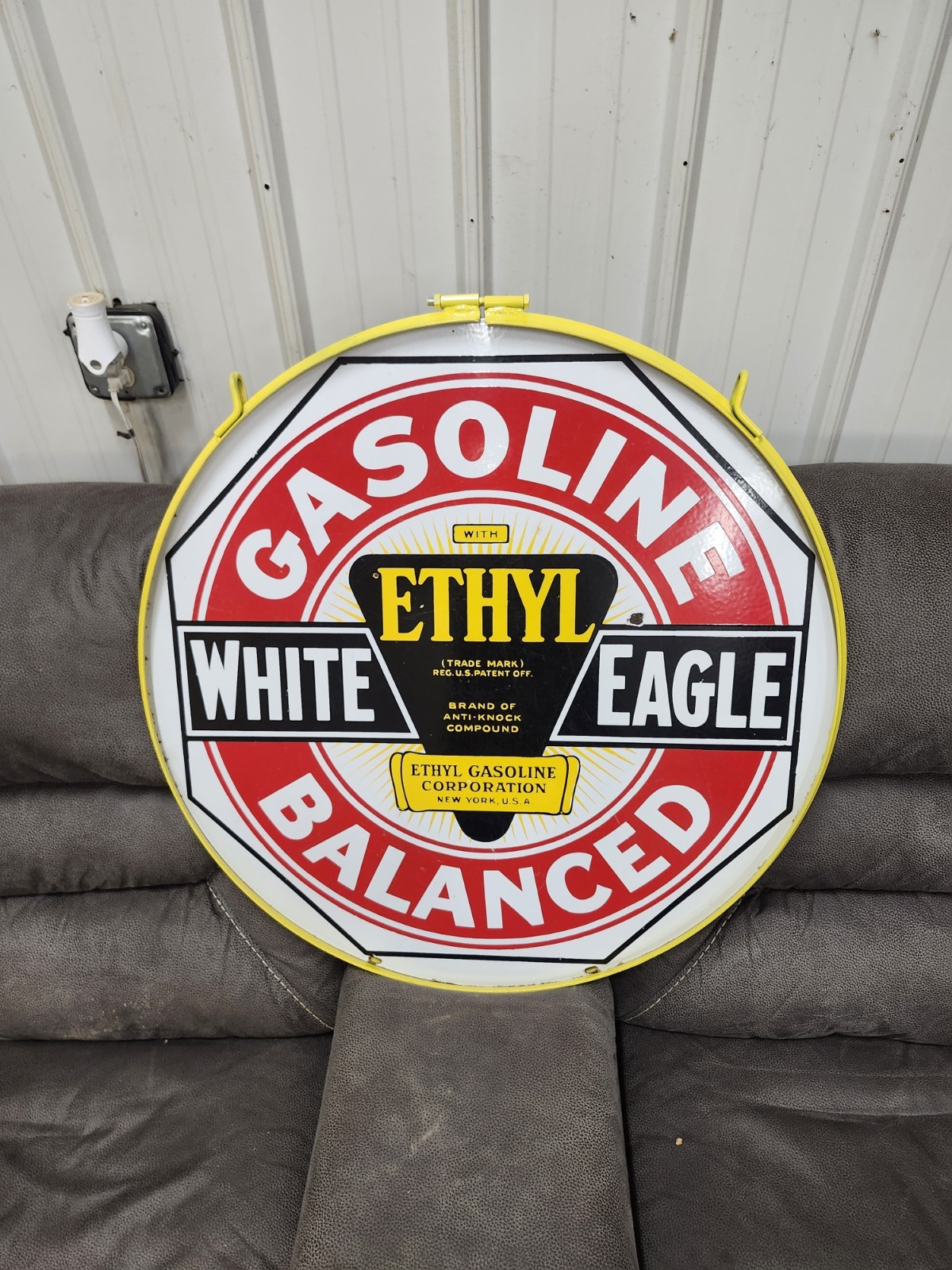 Rare WHITE EAGLE Ethyl \