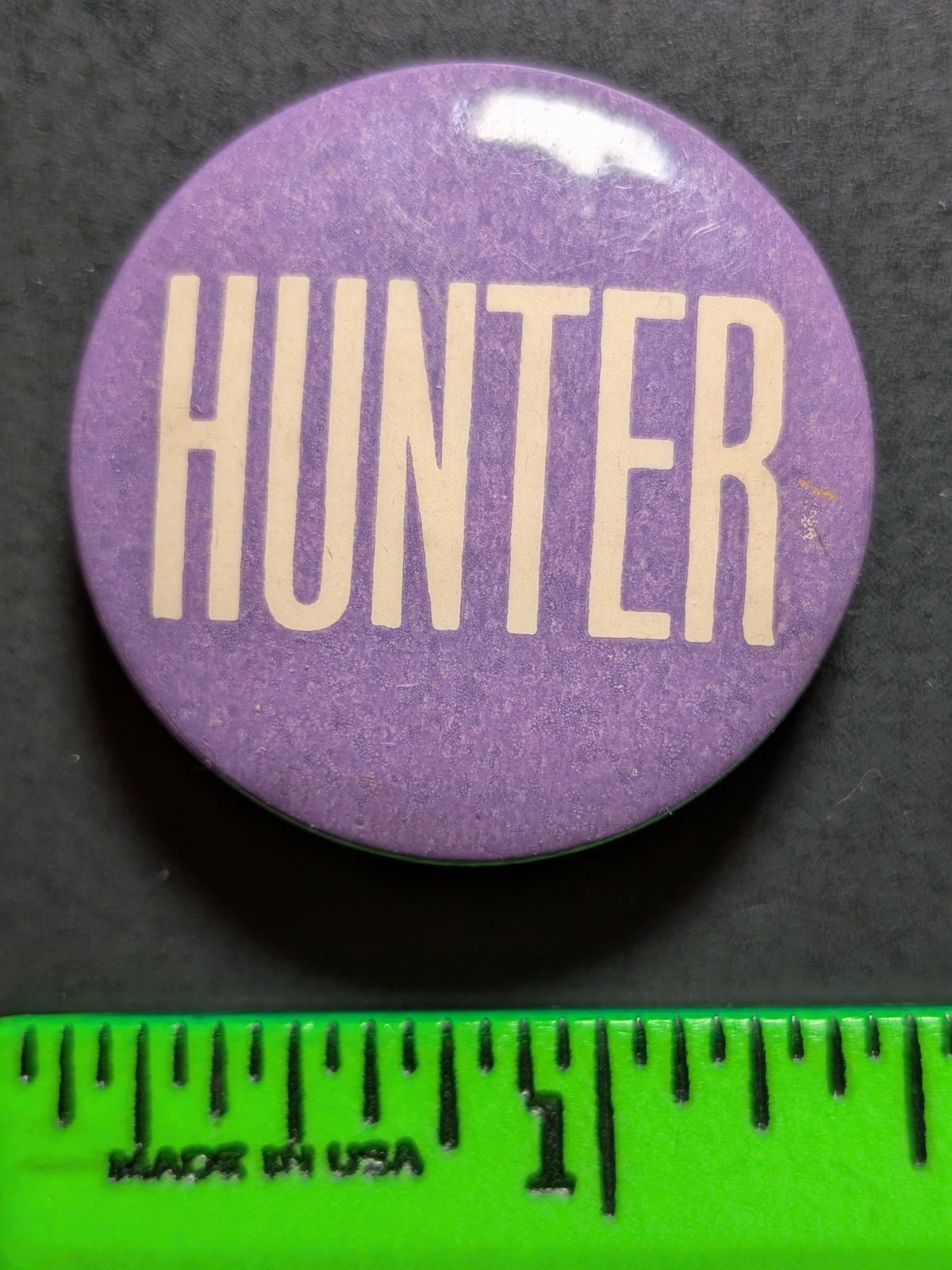 Vintage Hunter College University Pinback Pin