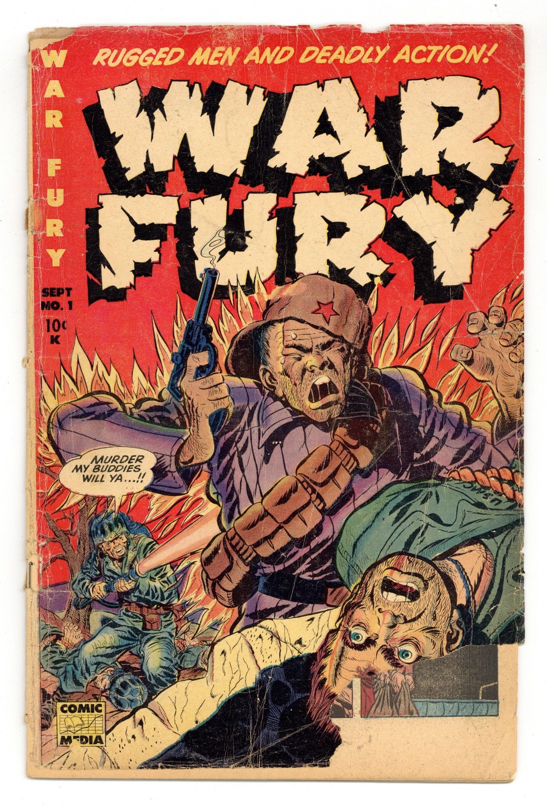 War Fury #1 FR/GD 1.5 1952