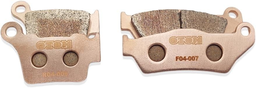 Motorcycle Front and Rear Brake Pads Disc Brake Pads Copper Base For KTM HUSQ...