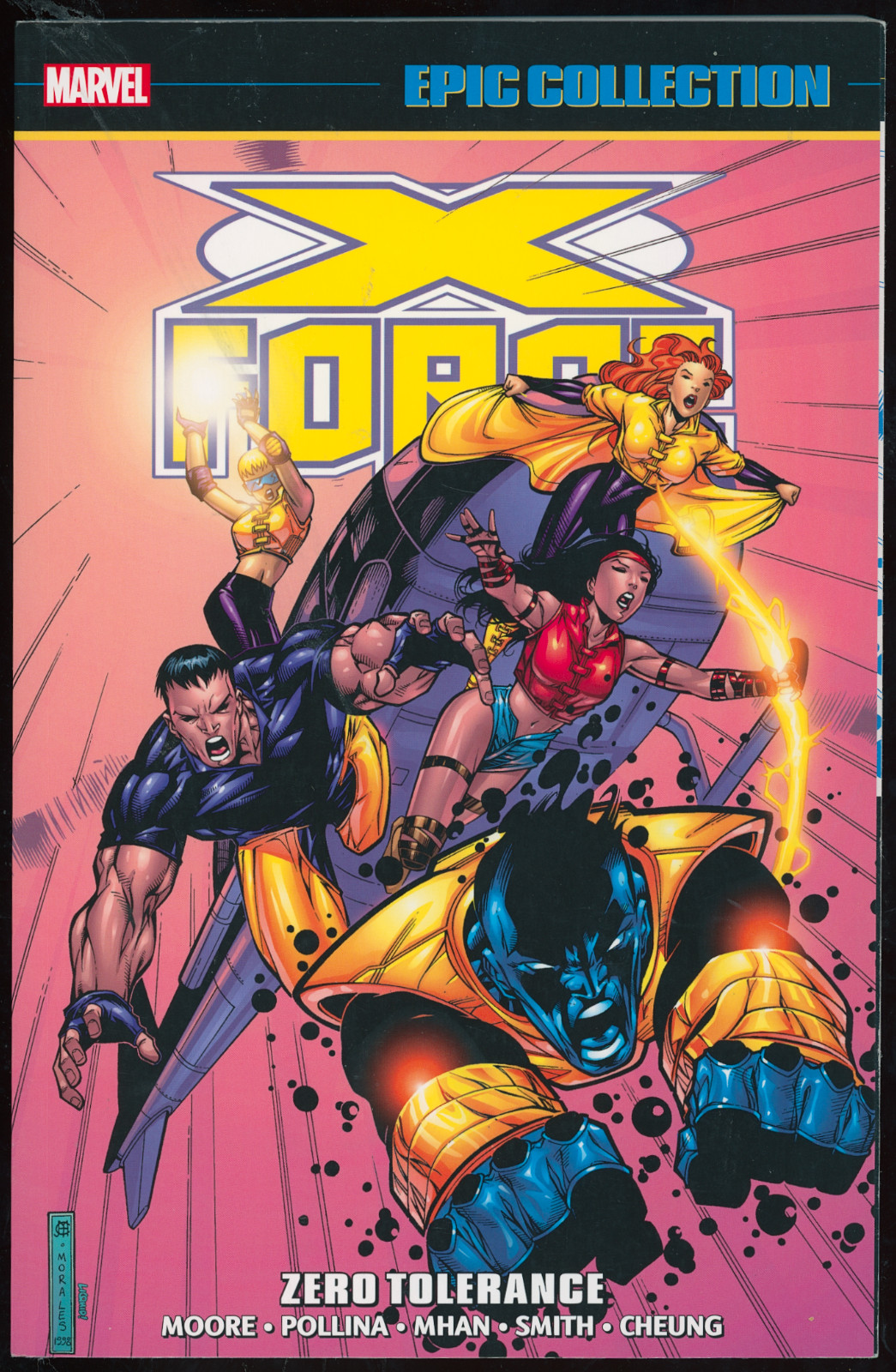 X-Force Epic Collection Vol 7 Zero Tolerance VF Marvel Comics First Print