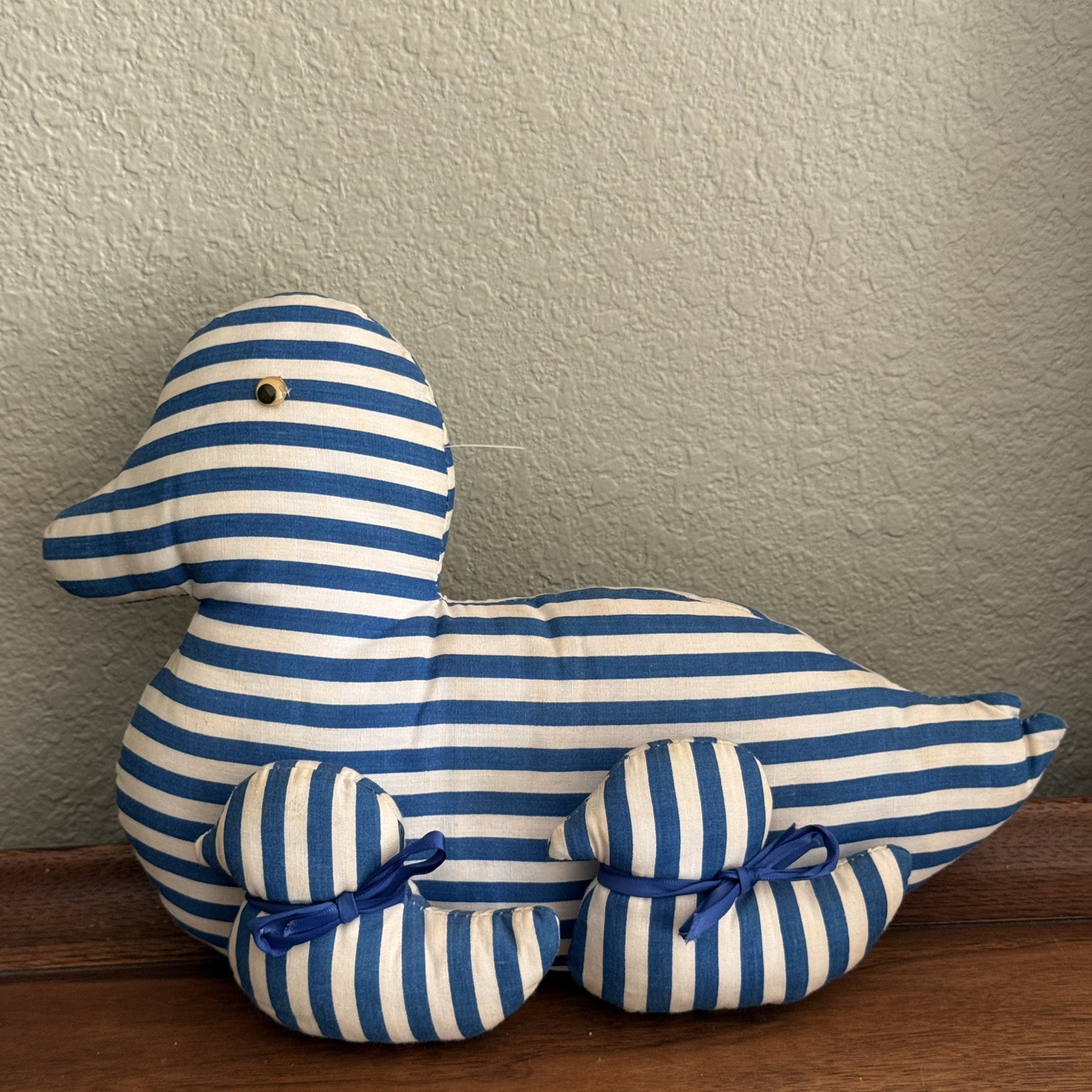 Vintage Handmade Fabric Duck