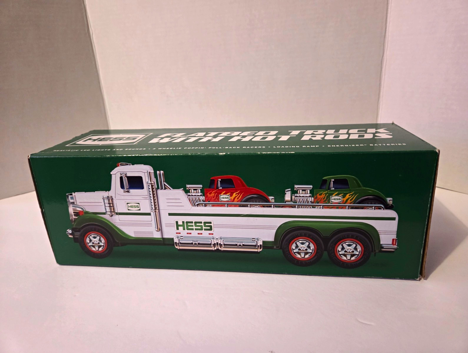 2022 Hess Flatbed Truck with Hot Rods - Brand New Factory Sealed NIB
