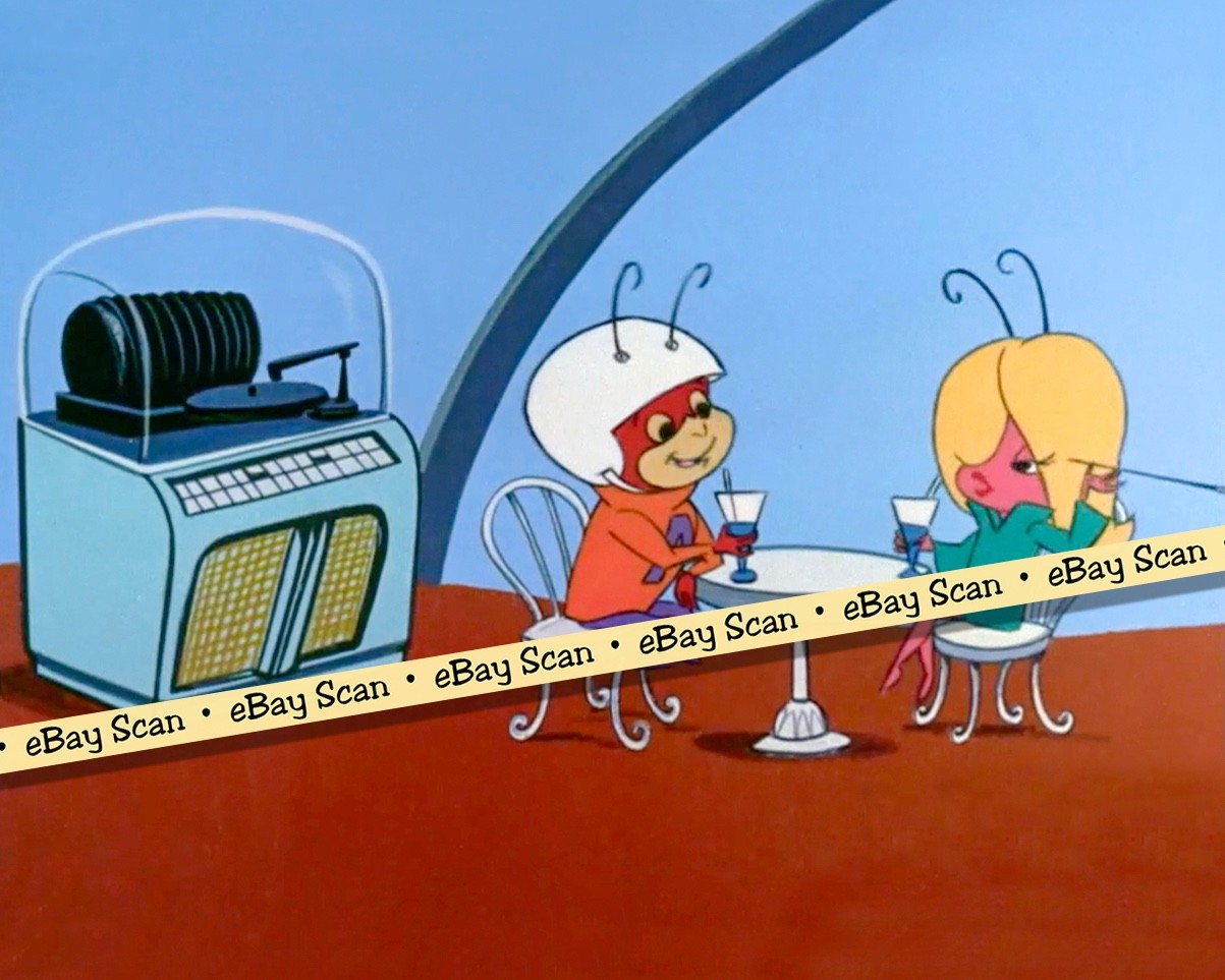 Rare LOT OF 25 Cartoon Color  TV Photos From HANNA BARBERA Studios
