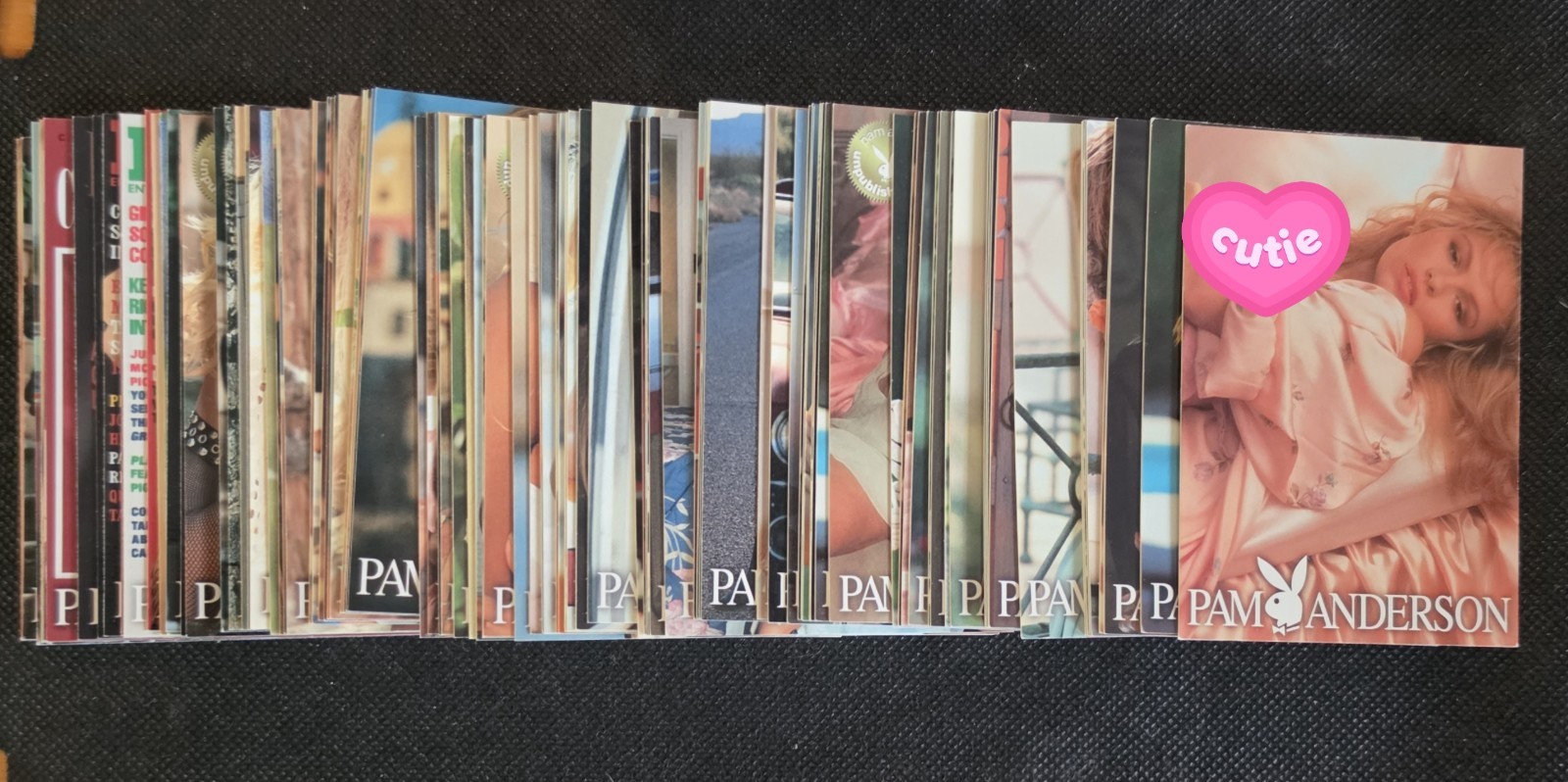 BEST OF PAMELA (PAM) ANDERSON 1996 PLAYBOY COMPLETE SET OF 100 CARDS