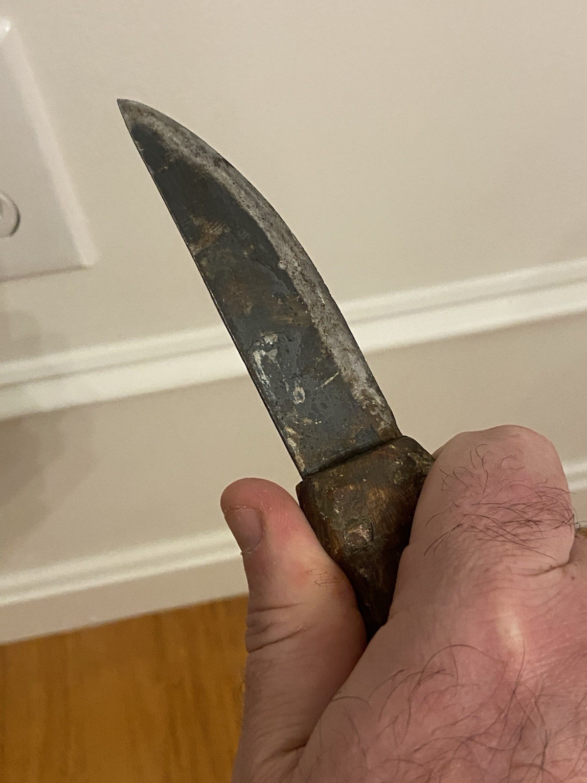 Handmade Knife WWI Era “Trench Art” 1917-1918 War 