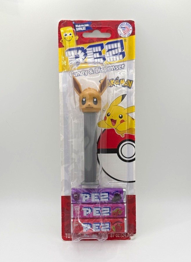 PEZ Pokémon Eevee Candy Dispenser 2019 New Factory Sealed 330754E NIB