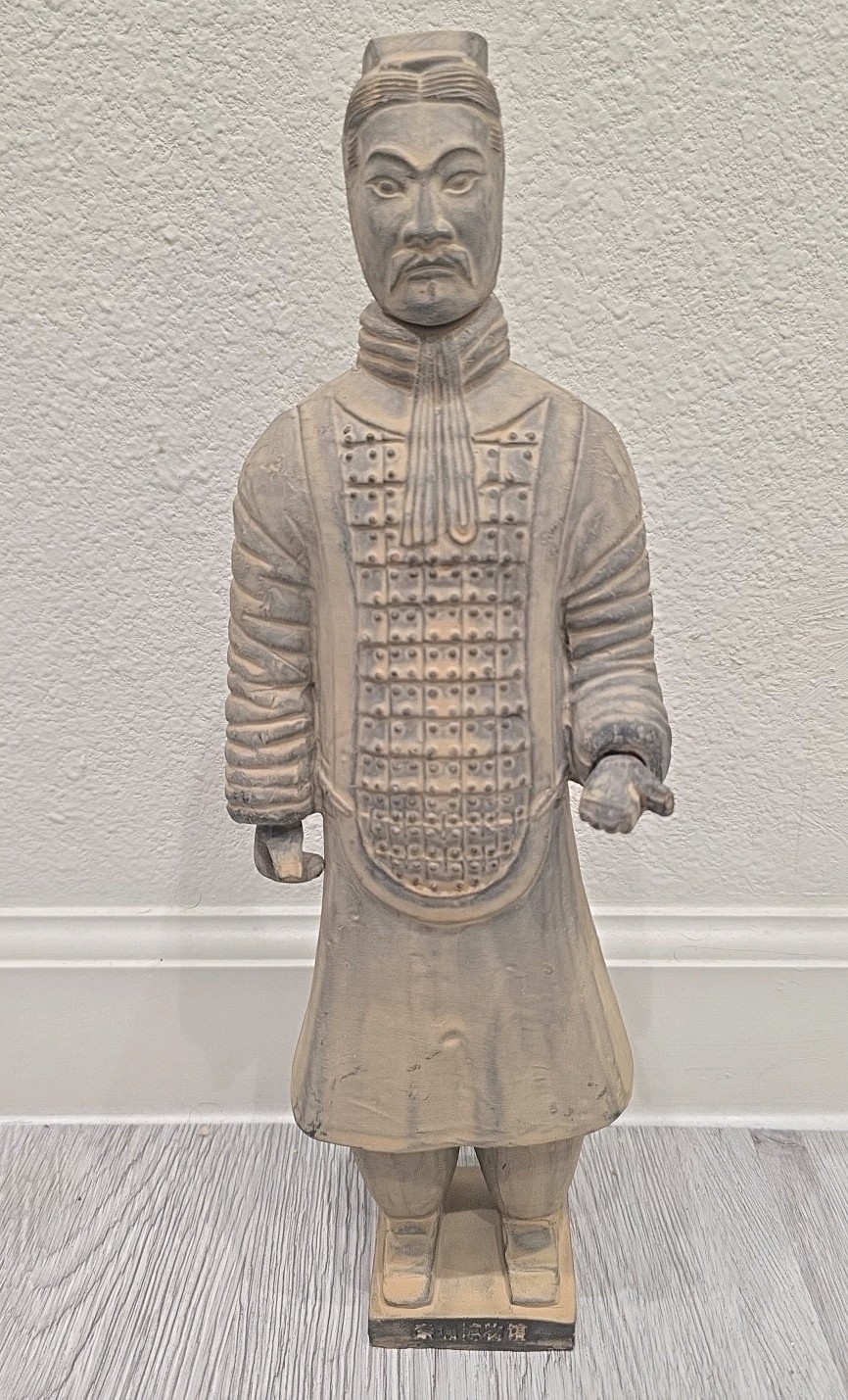 Vintage rare Chinese Qin Shi Huang Mausoleum-Style Terracotta Warrior