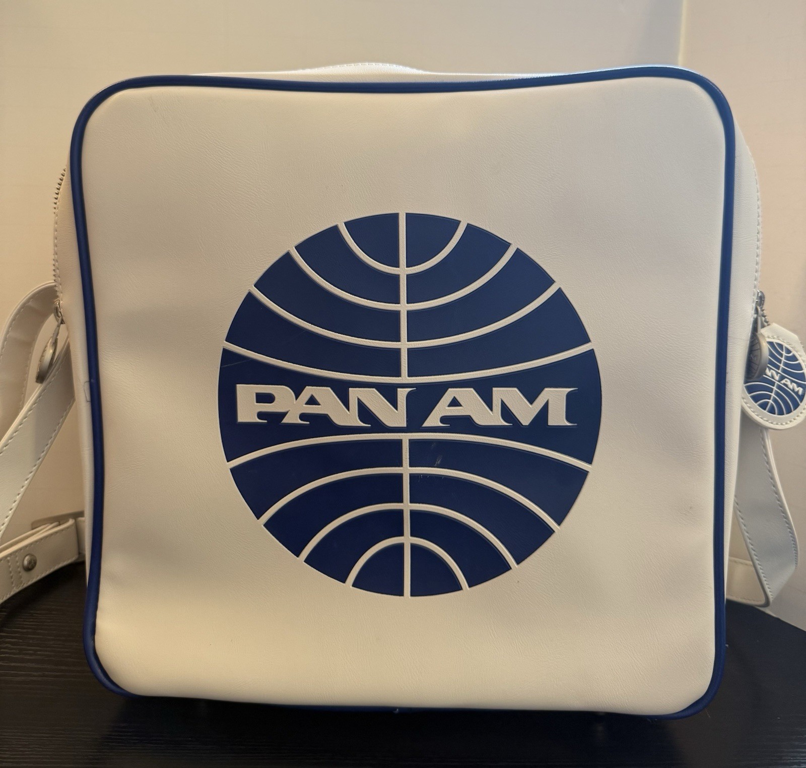 PAN AM Certified Flight Bag / White & Navy