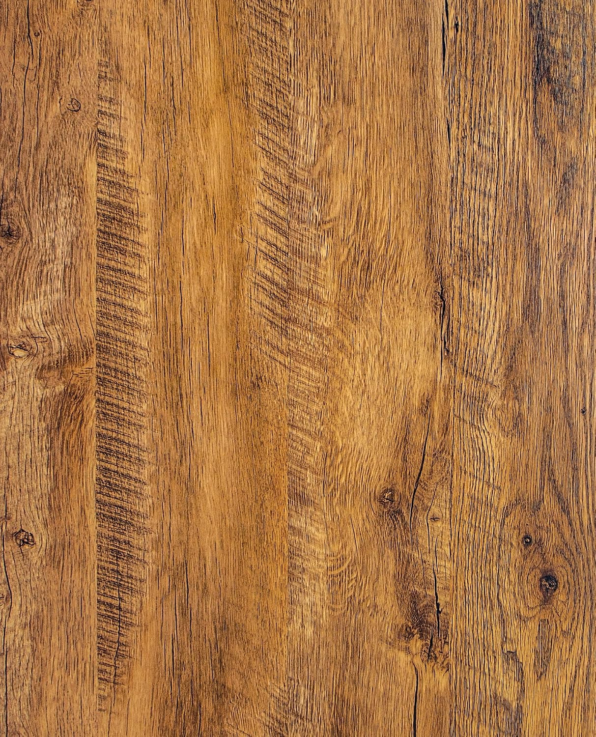 Brown Wood Grain Contact Paper Wood Look Wallpaper Rustic Faux Wood Peel and Sti