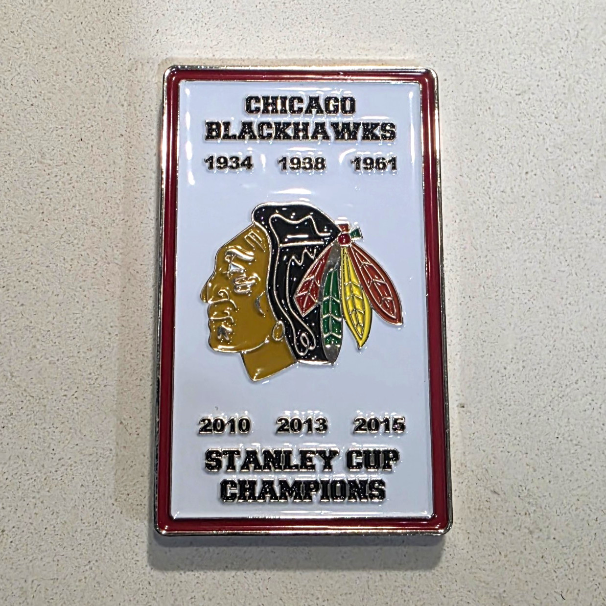 Chicago Police-Chicago Blackhawks Stanley Cup Champions Coin