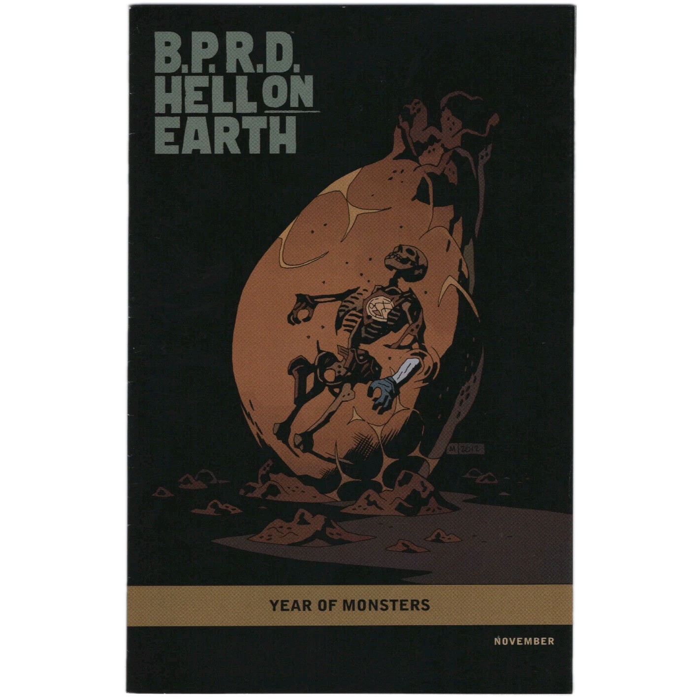 BPRD Hellboy Hell on Earth Return of the Master 4 Year Of The Monster RI Variant