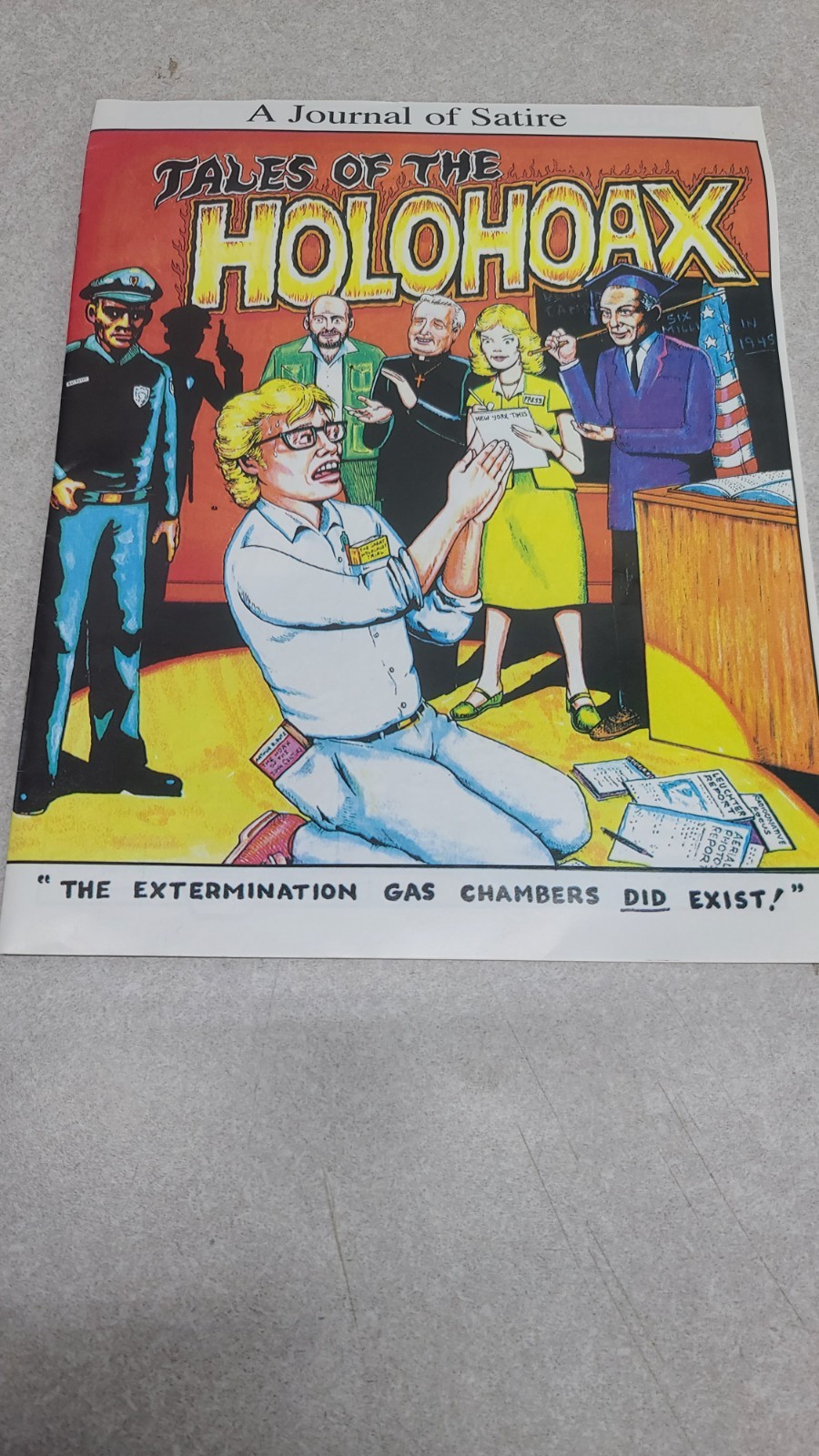 Tales Of The Holohoax A Journal Of Satire Comic