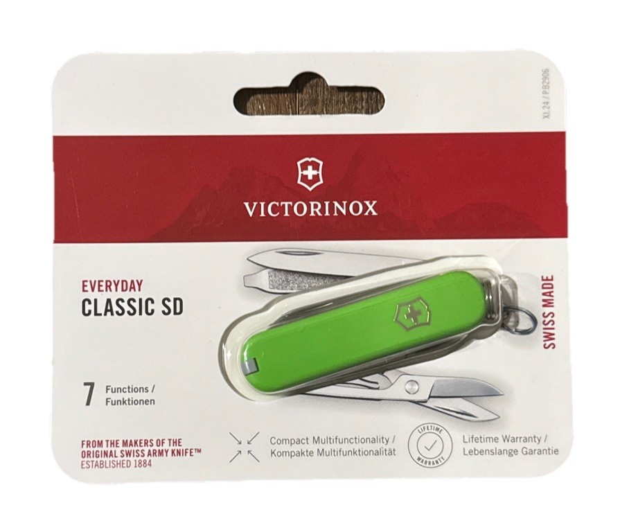Victorinox The Original Swiss Army Knife Classic SD 7 Function Classic Green NEW
