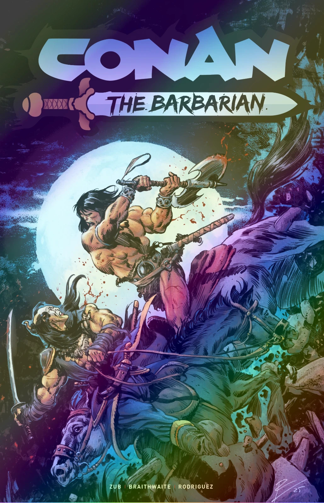 🌟FOIL🌟 CONAN THE BARBARIAN #29 (ROBERTO DE LA TORRE VARIANT)(2025)  ~ TITAN