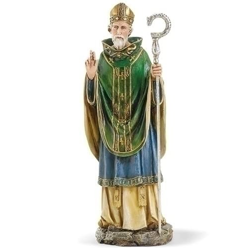 Joseph Studio Renaissance Saint Patrick Irish Bishop Religious Figurine 40724