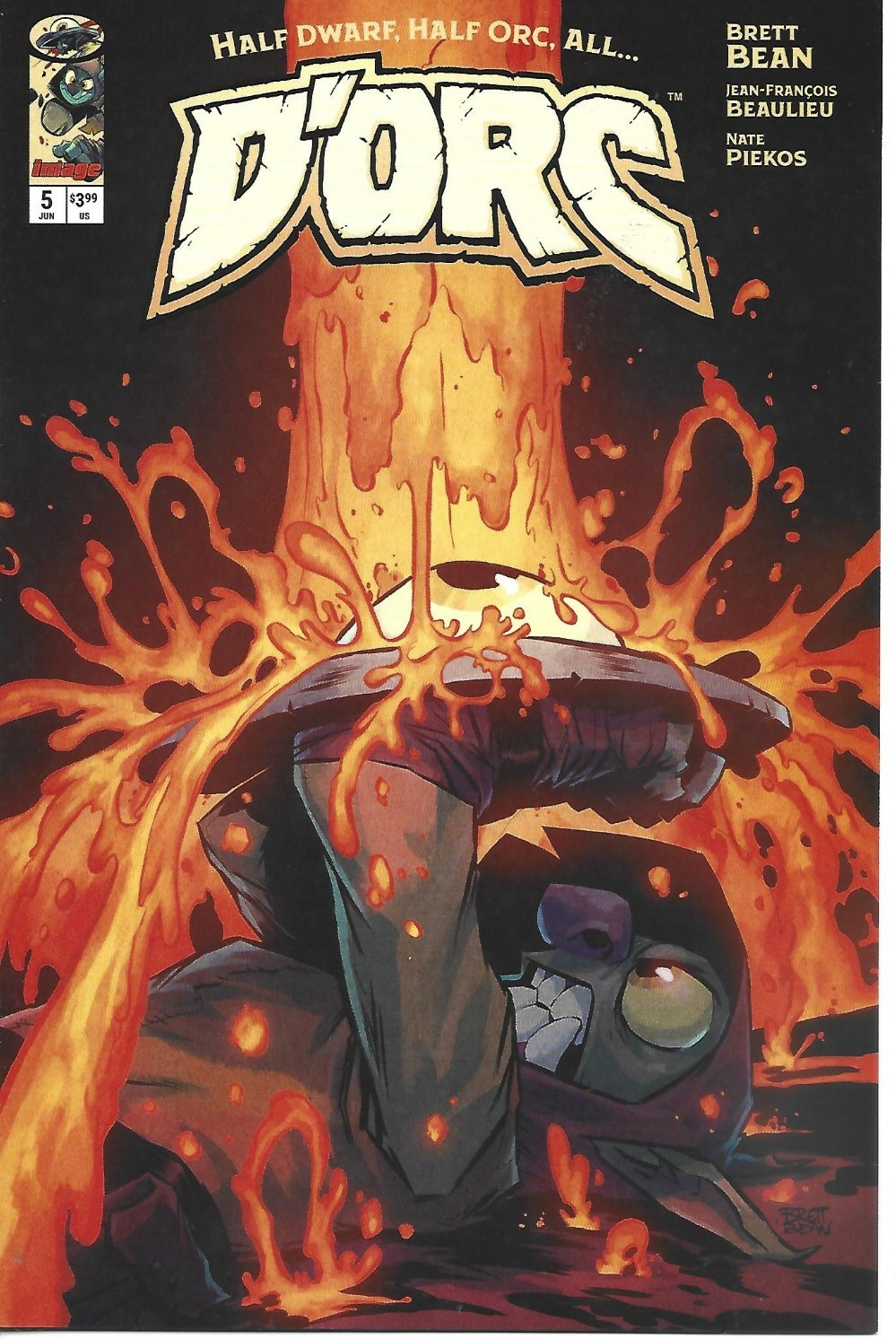 D'ORC #5 BRETT BEAN COVER A IMAGE COMICS 2026 NEW UNREAD BAGGED AND BOARDED
