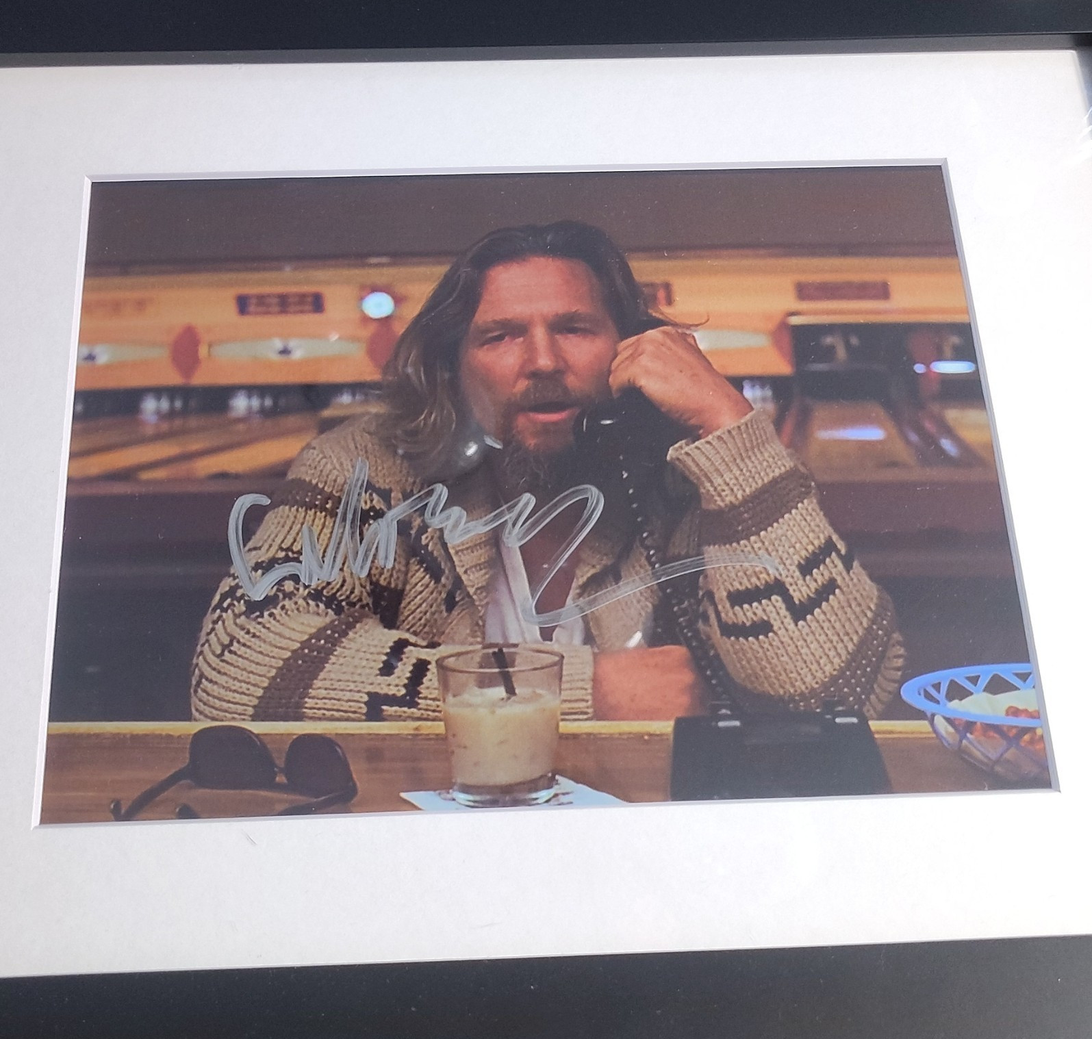 Jeff Bridges Signed autograph Photo w/ Memorable Moments LLC Authentication
