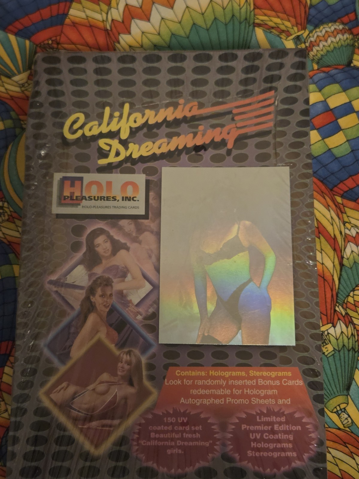 CALIFORNIA DREAMING LIMITED EDITION HOLO VNTG TRADING CARDS FACTORY SEALED BOX