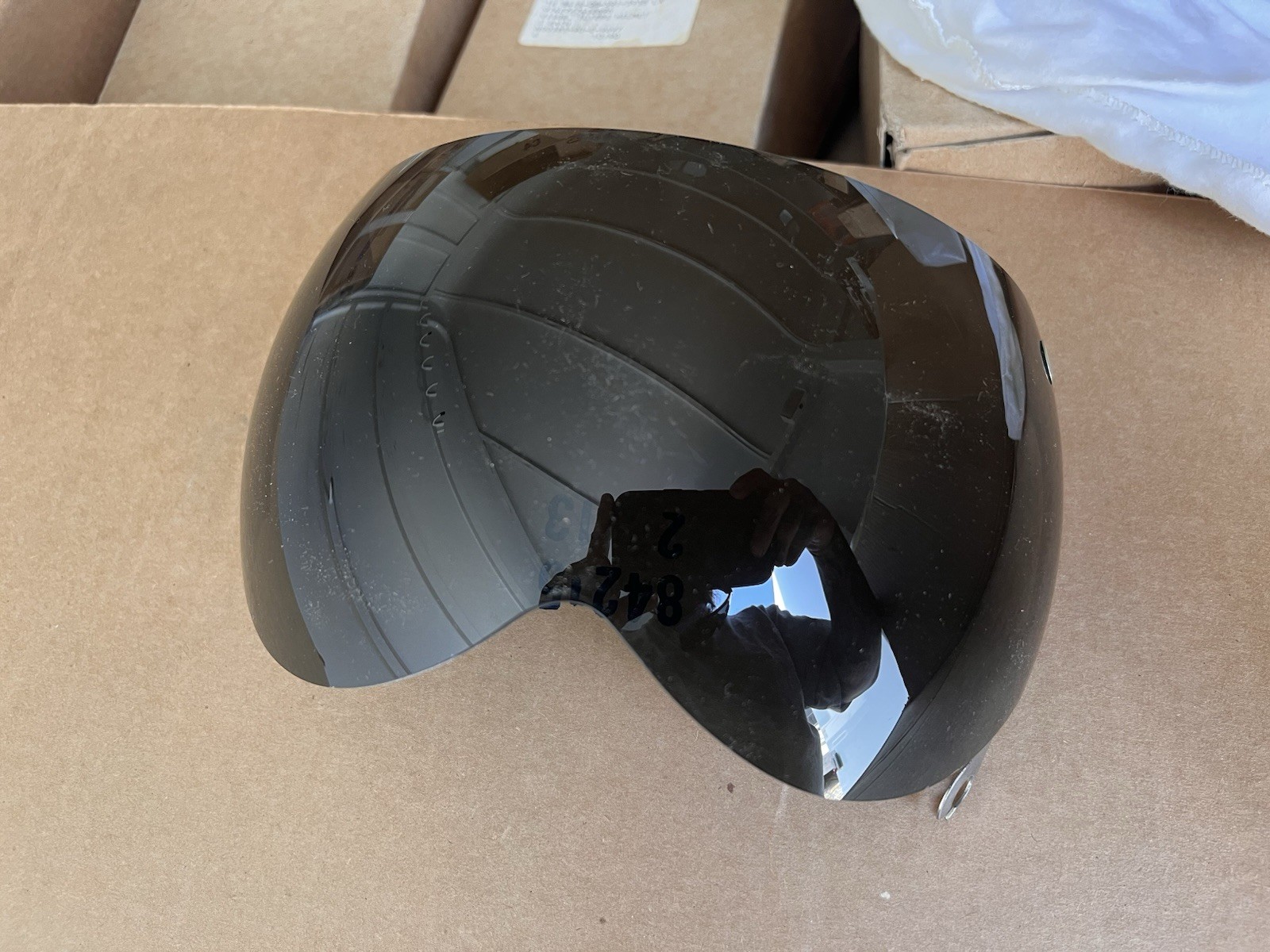 NOS GENTEX FLYERS HELMET TINTED VISOR SPH-3 97427 74C2696