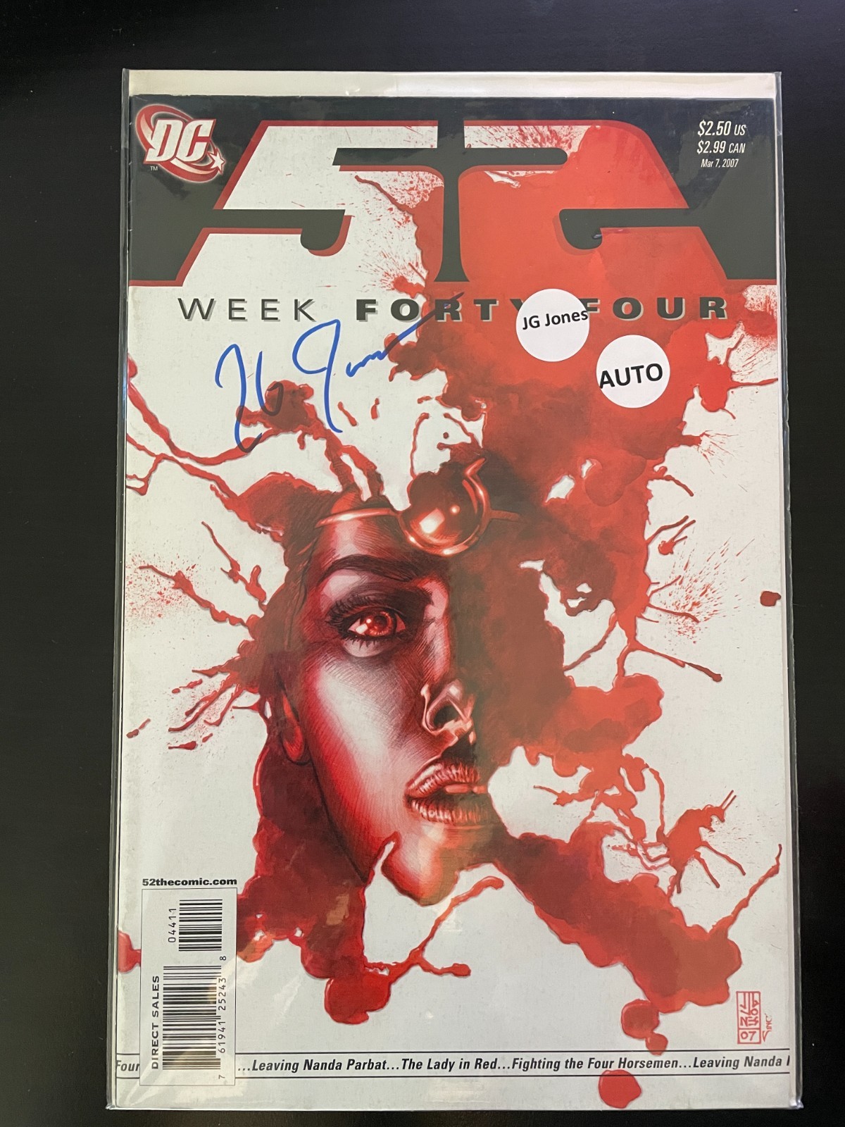 AUTOGRAPHED | SIGNED | NO COA | JIM LEE | WOLFMAN | JG JONES | STEIGERWALD | DC