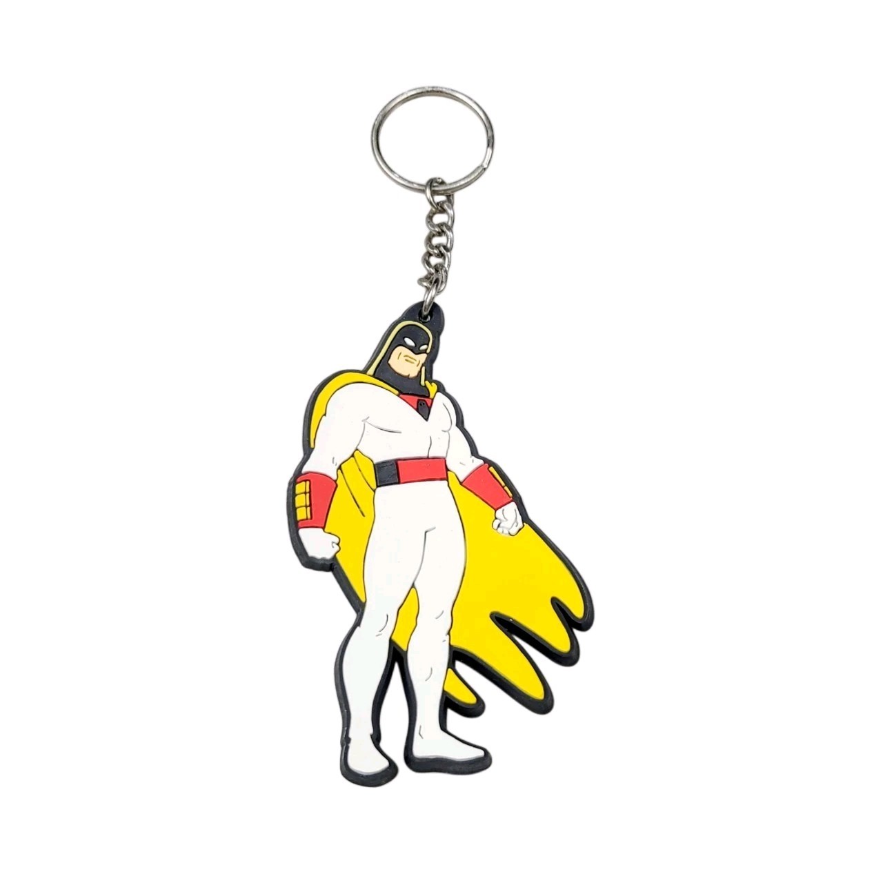 Extremely Rare Vintage 1998 Cartoon Network Space Ghost Full Body Soft Keychain