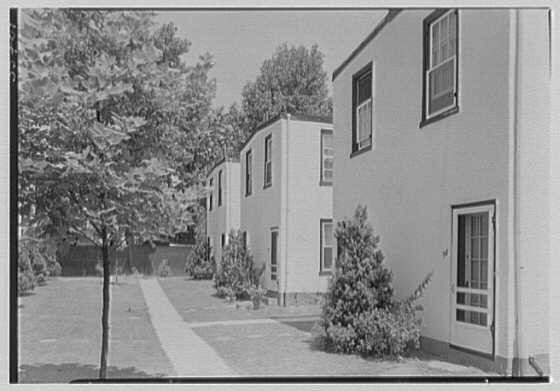 Philadelphia Pennsylvania 1939 North Fortieth Street Housing Group Exterior