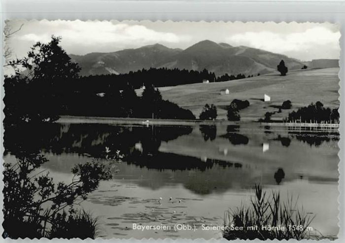 Bad Bayersoien Soiener See unused approx. 1955