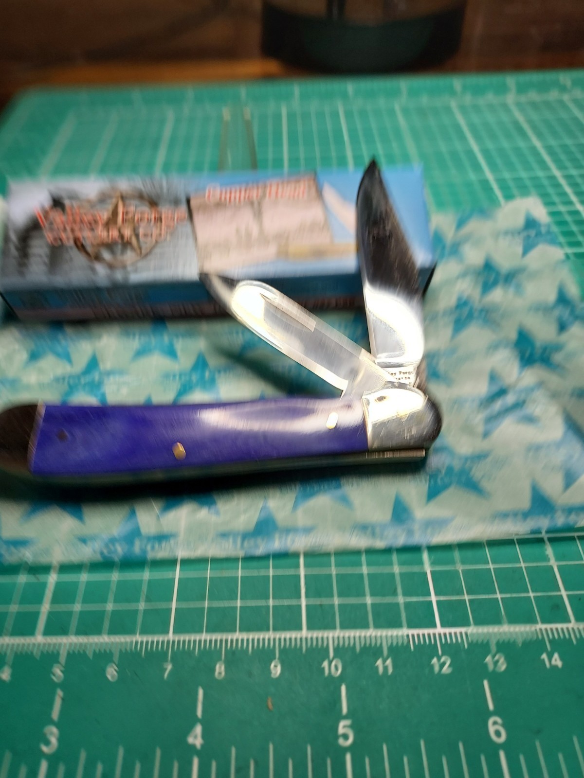 Valley Forge Copperhead Pocket Knife Stainless Steel Blades Smooth - VF-027PSB