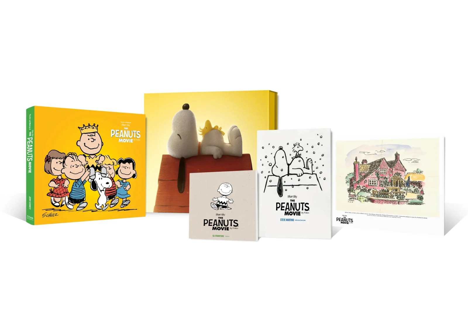 The Art and Making of Peanuts The Movie Signed Lt Ed 300 Deluxe Boxed Set C DESC