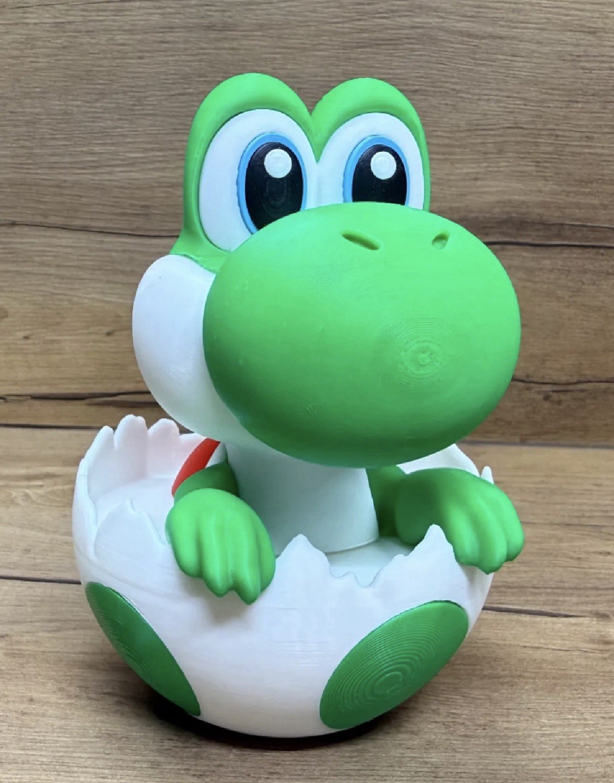 Super Mario Yoshi Egg Piggy Bank 3D Printed Custom Coin Bank Figure Choose Color