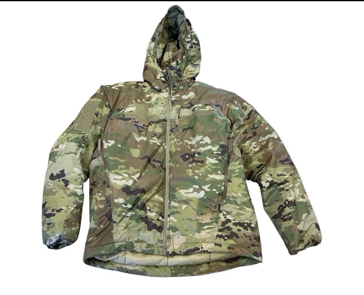 Massif Strato Low Loft Men\'s Jacket Size Large Regular Multicam OCP