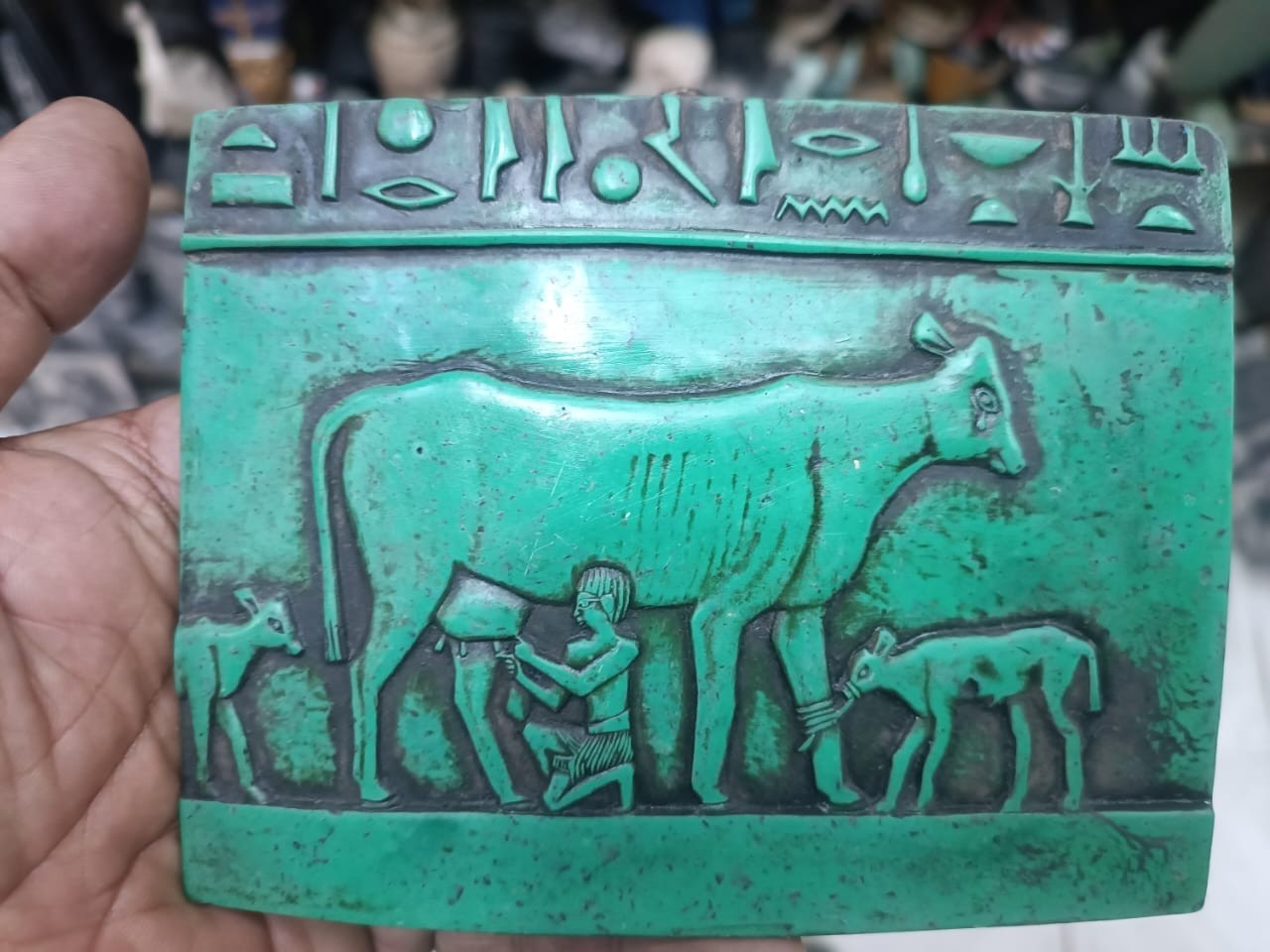Rare Ancient Egyptian Antique The Board of the God Apis Pharaonic Egyptian BC