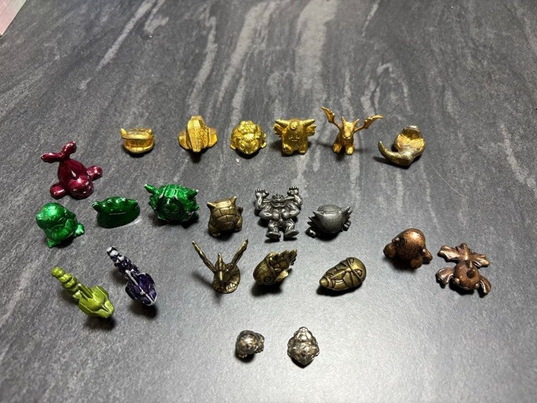 Pokemon Metal Figure Large Lot Set Pocket Monsters Mini Figures