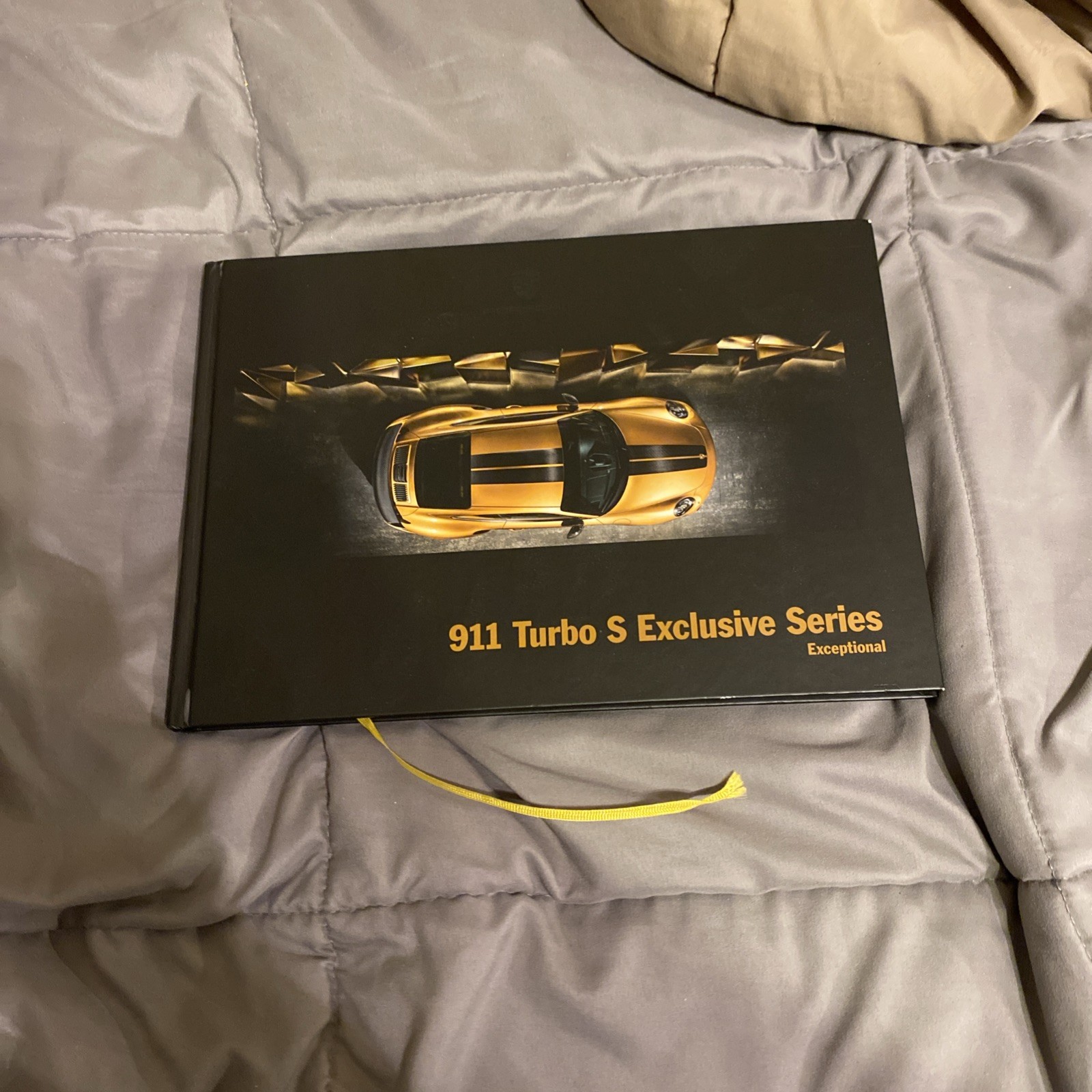 Porsche 911 Turbo S Exclusive Series Exceptional Hardcover Sales Brochure 2017