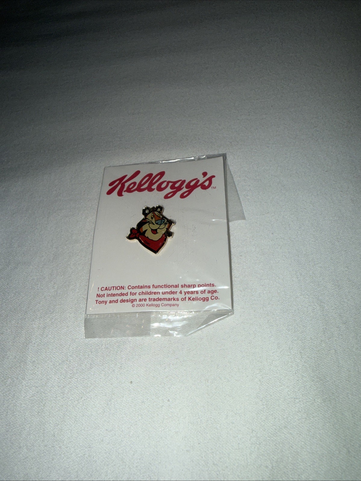 Vintage 2000 Tony The Tiger Kelloggs Pin New Sealed