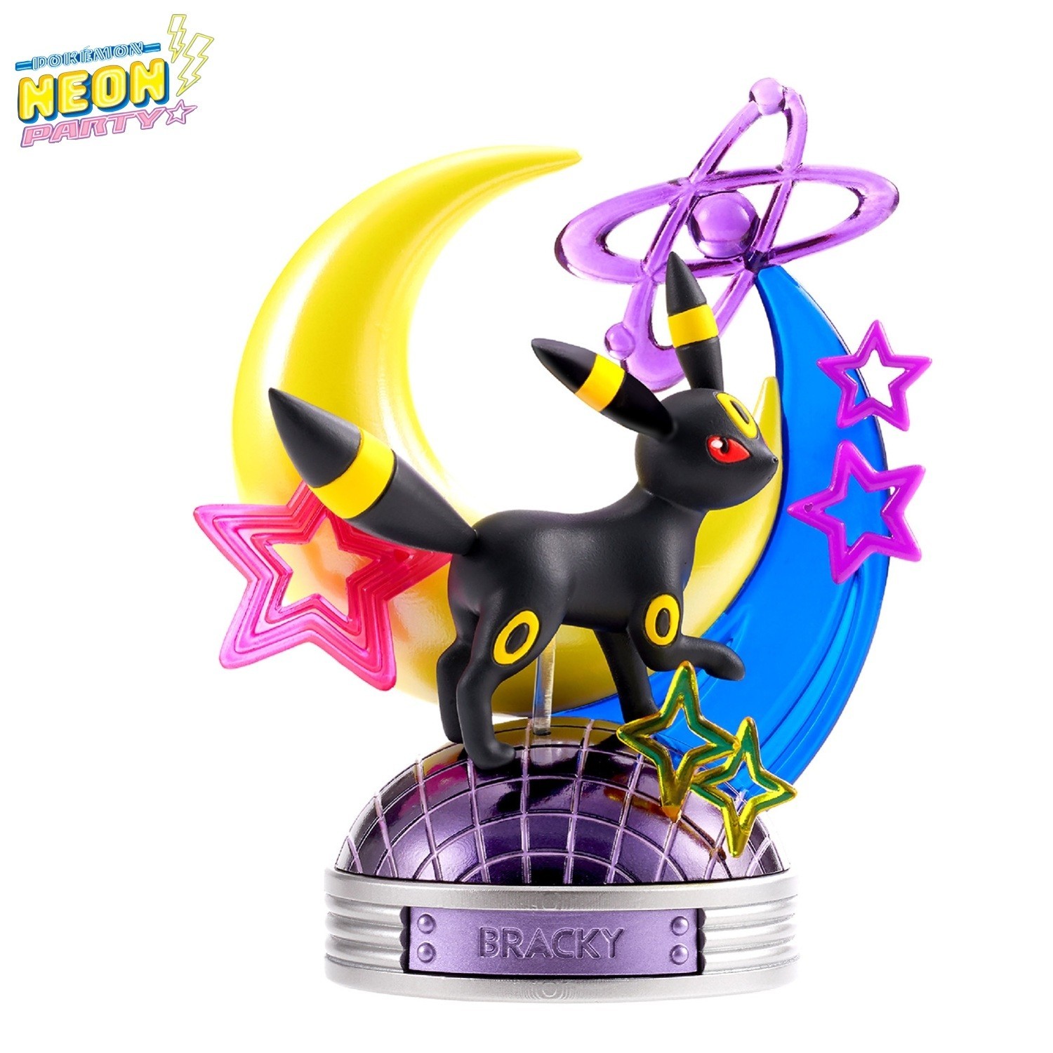RE-MENT Pokemon Neon Party Mini Figure Diorama Toy #4 Umbreon Blacky Bracky NEW