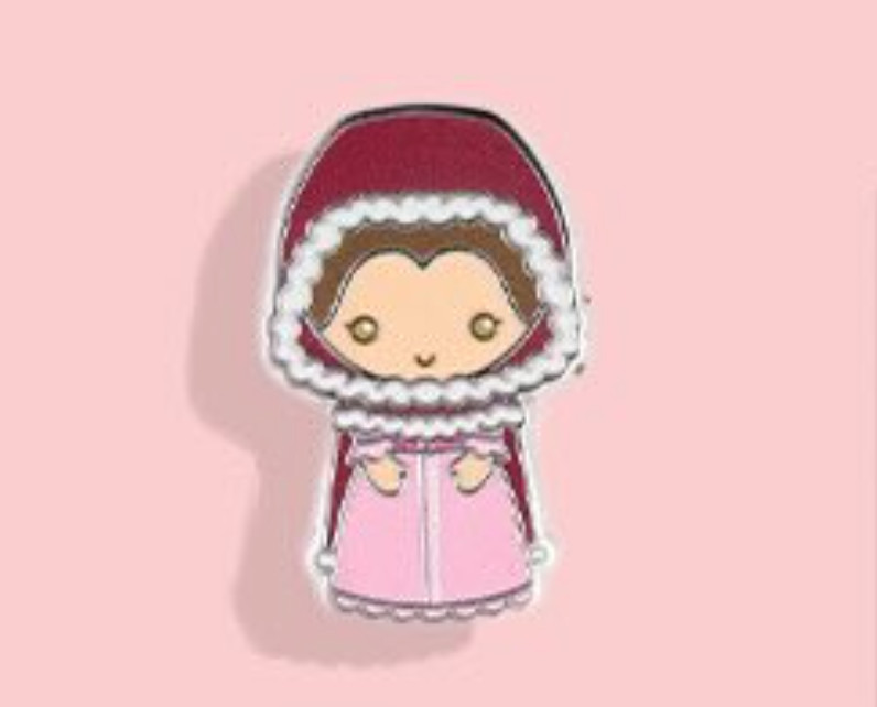 PRESALE Disney PALM Belle Beauty & the Beast Pink a la Mode Princess Pin LE 500