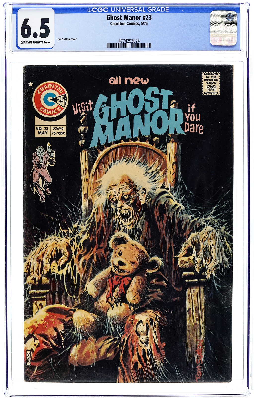 Ghost Manor 2nd Series #23 CGC 6.5 1975 4774293024