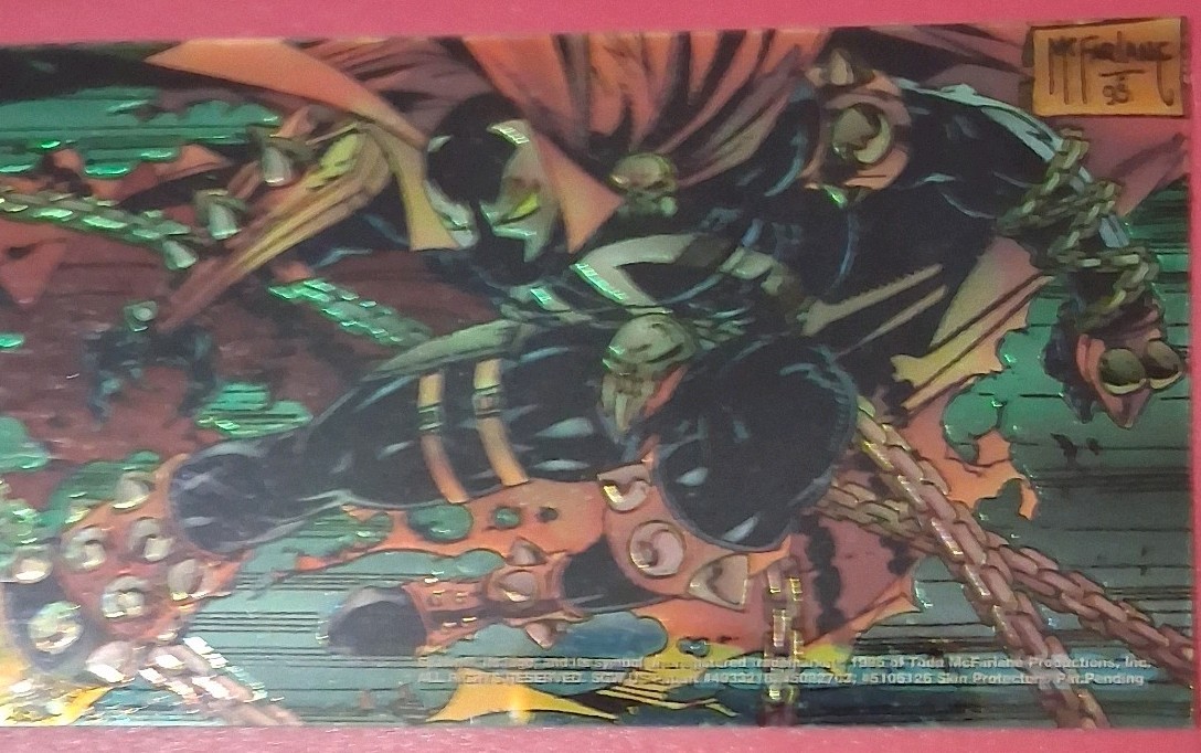 1995 Spawn Widevision TODDCHROME INSERT Card Set TODD McFarlane NEW COSTUME