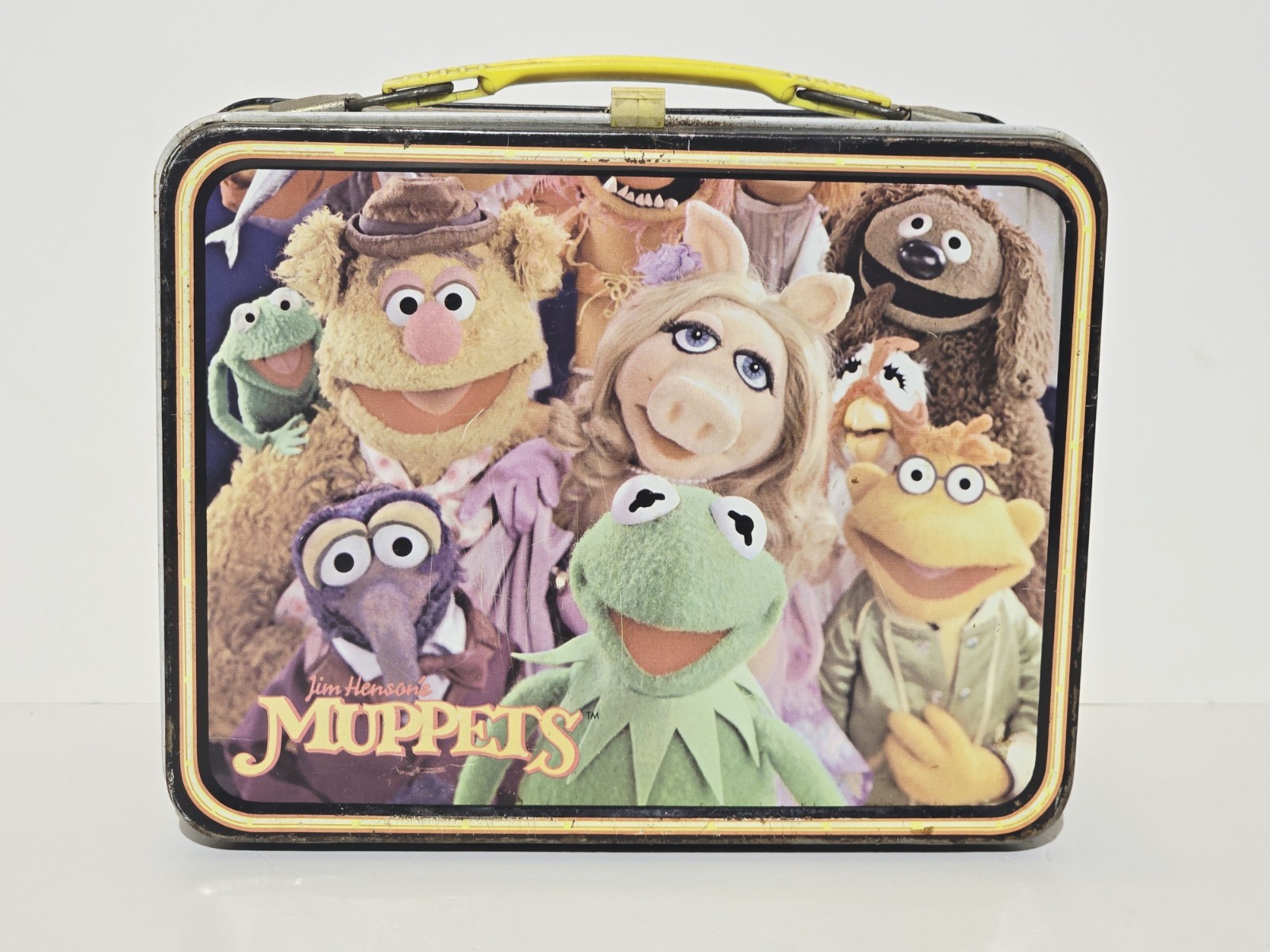 Vintage 1979 The Muppets Metal Lunch Box \'\'Animal\'\'-No Thermos King Seeley