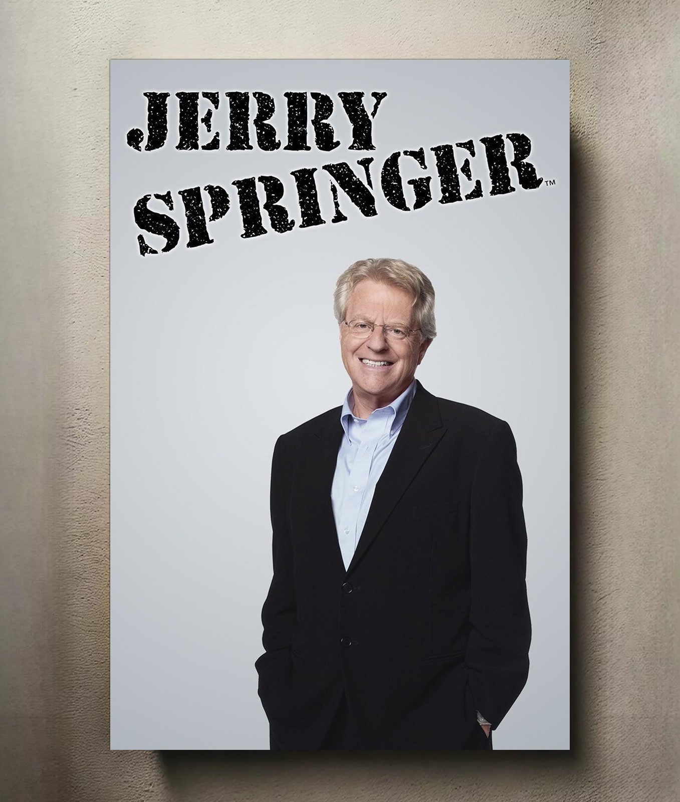The Jerry Springer Show 8x12 Metal TV Show Poster Sign