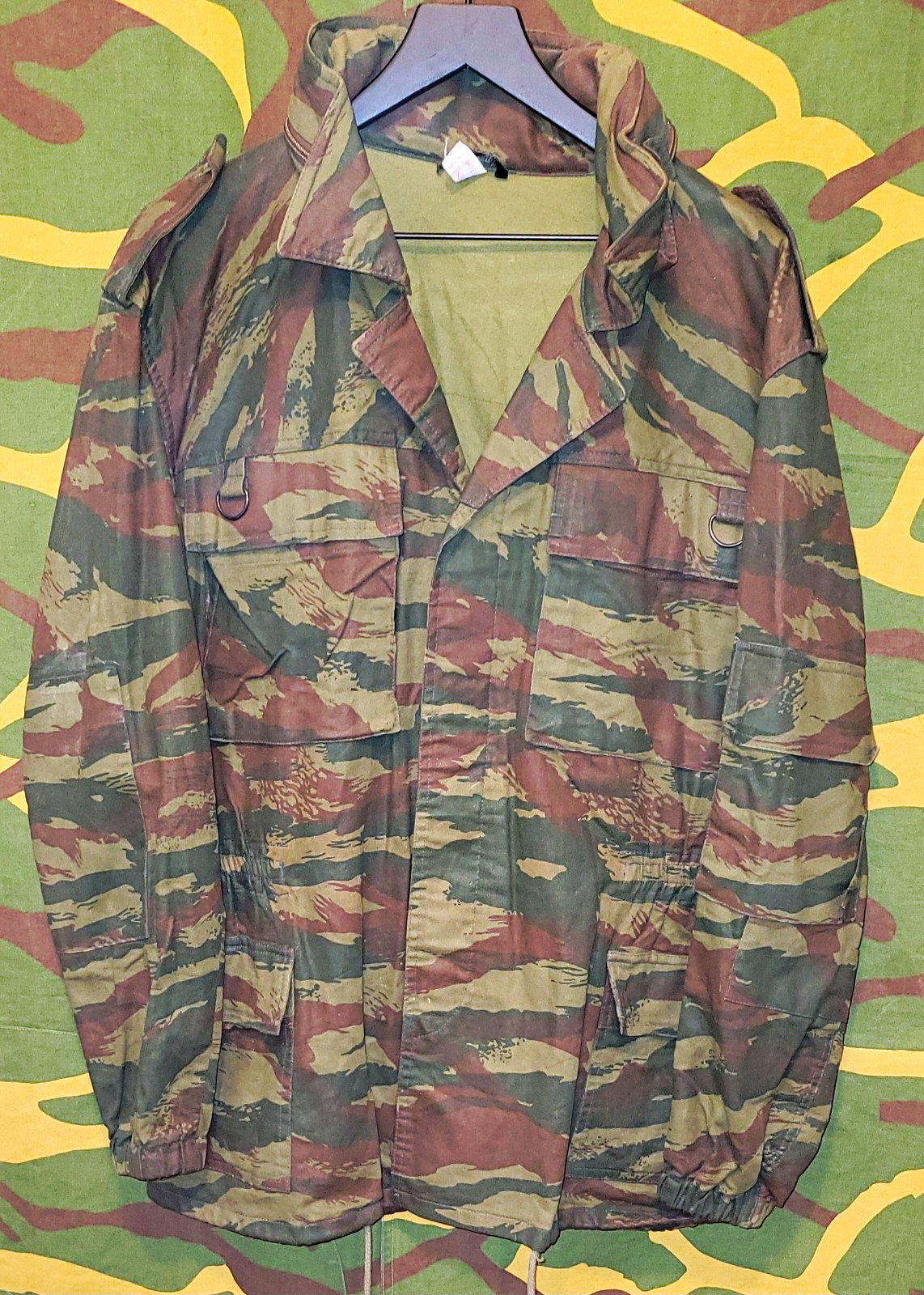 Croatian Police Policija MUP Tiger Stripe Jacket Size 50 Croatian War Yugoslav