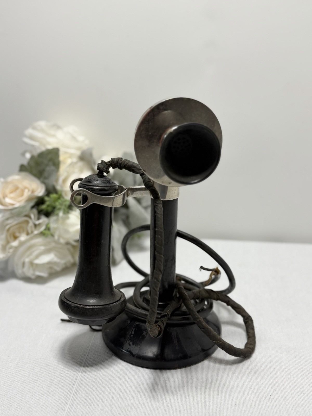 Antique Stromberg Carlson Candlestick Telephone Rochester NY Vintage Phone 1900s