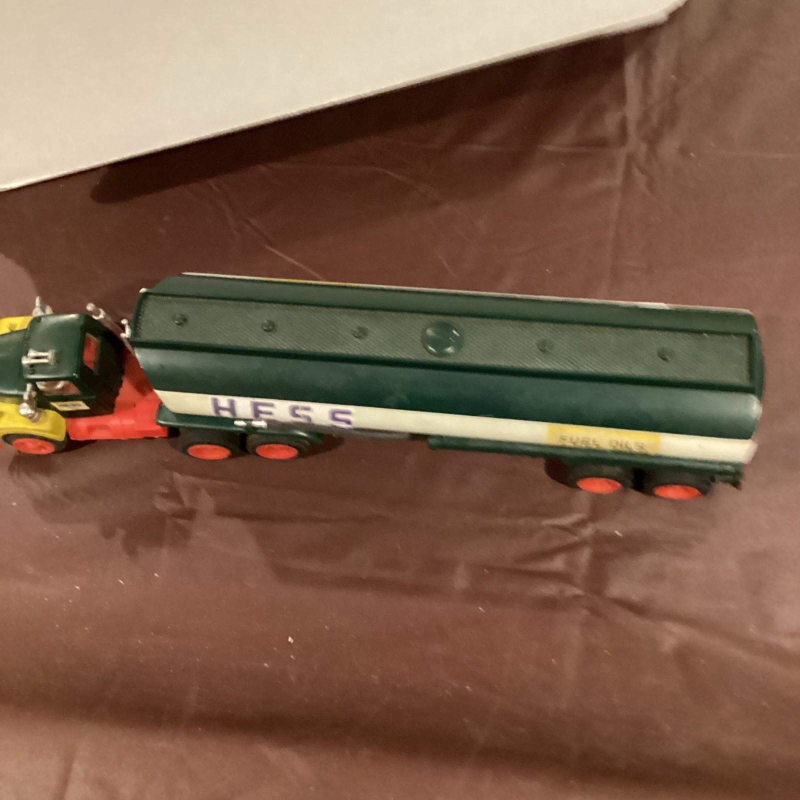 1972 Hess Truck With Box Tank Trailer INUSED CONDITION.