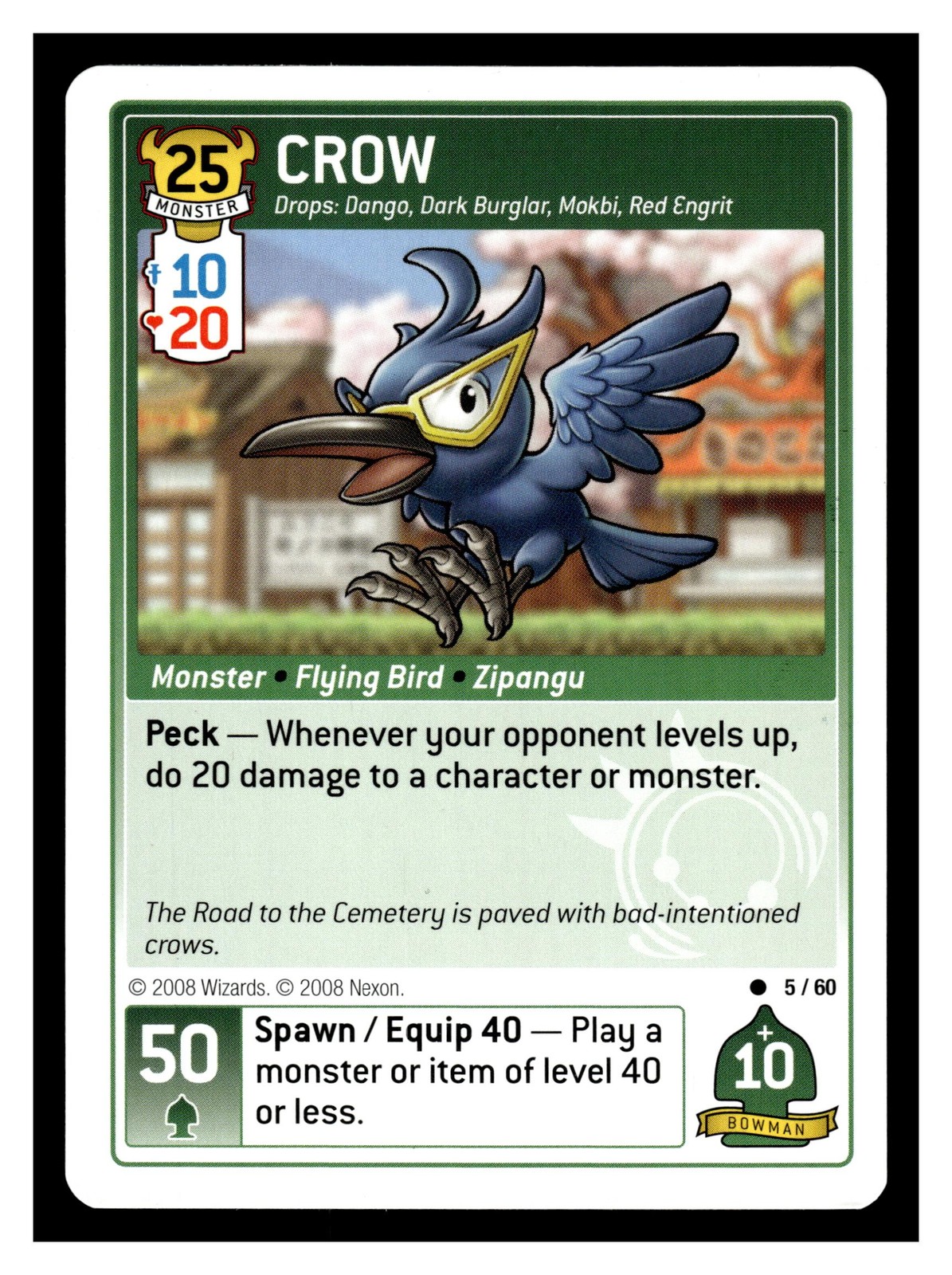 2008 Maple Story Crow #5